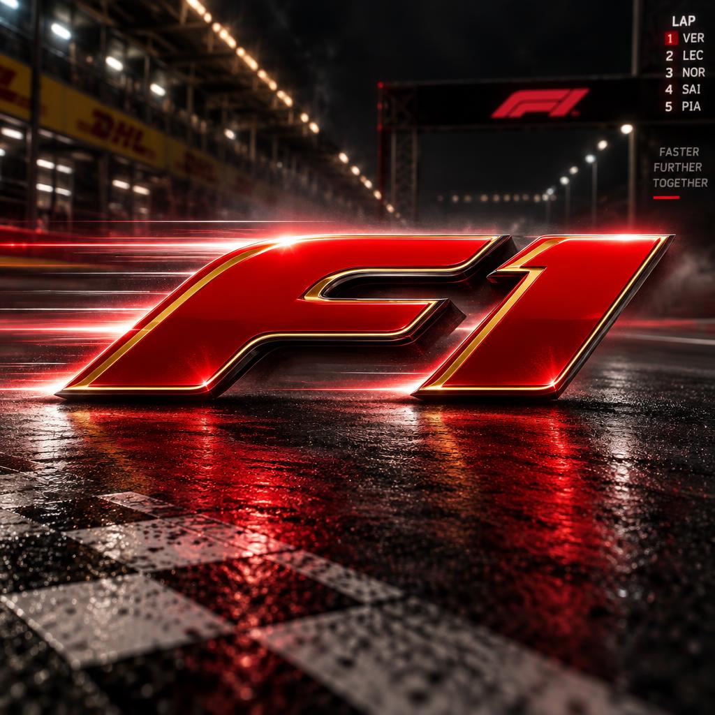 "f1" — Racing | AI Text Effect Generator