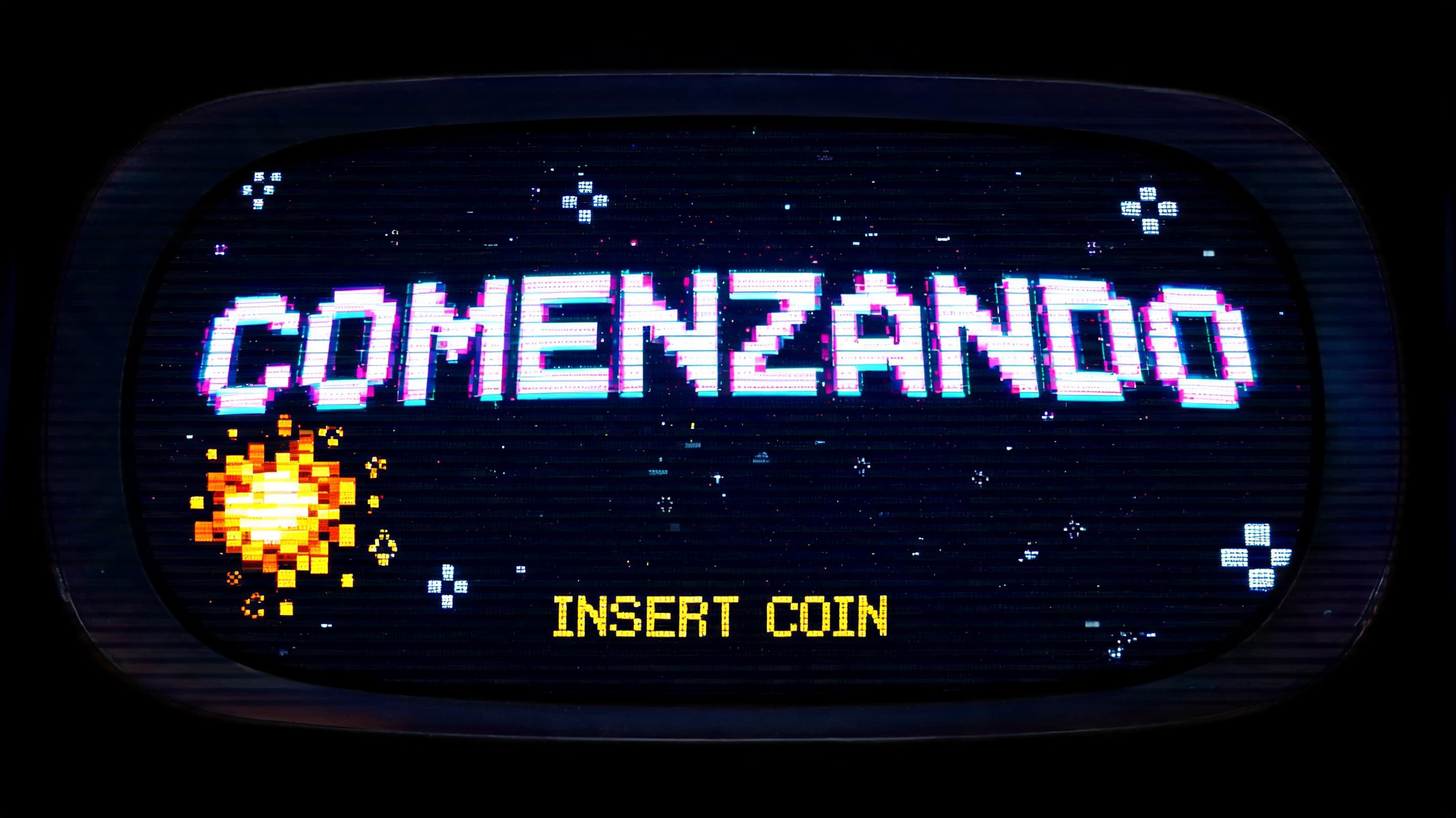 "COMENZANDO" — Pixel Art | AI Text Effect Generator