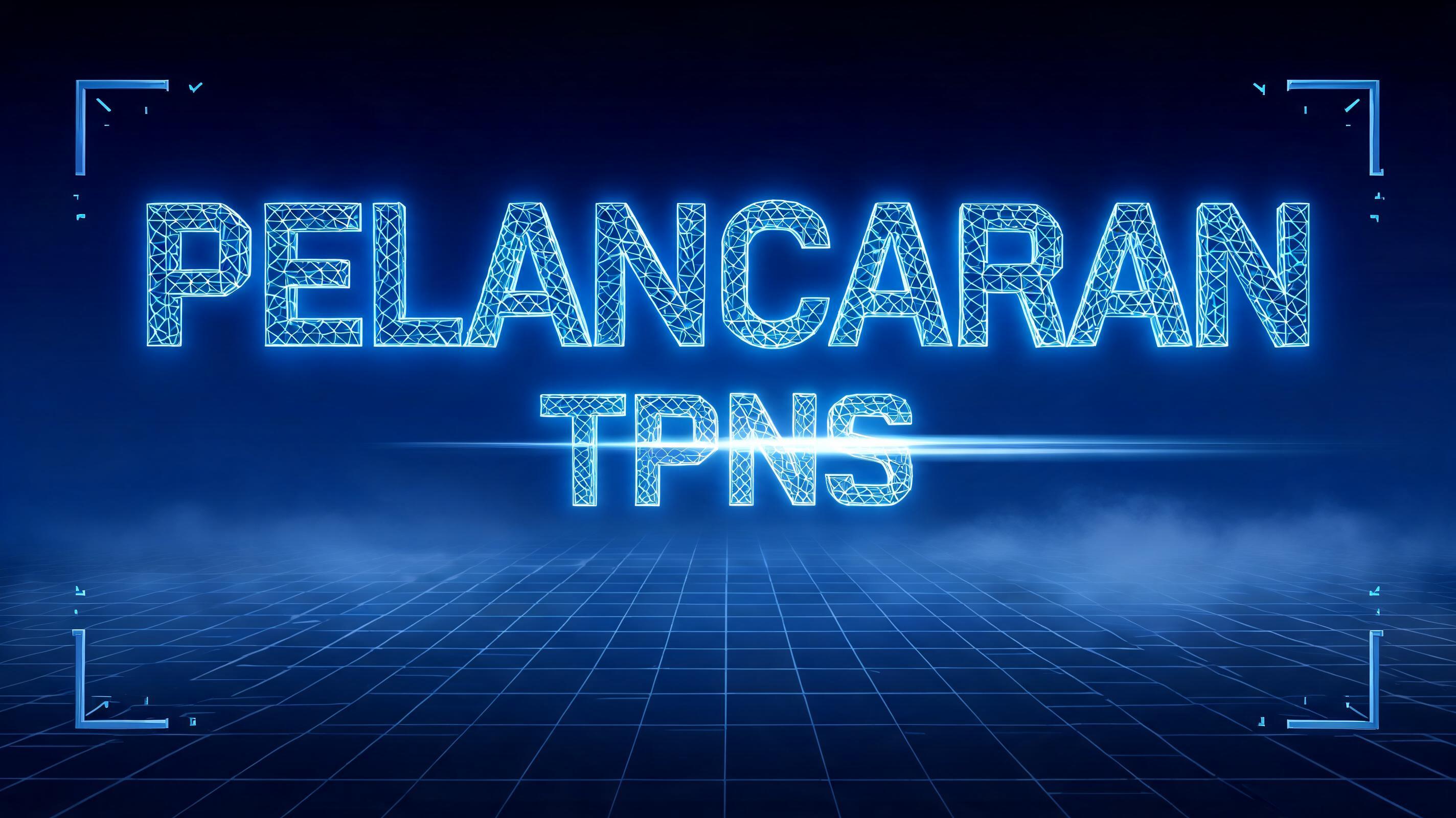"PELANCARAN TPNS " — Futuristic | AI Text Effect Generator