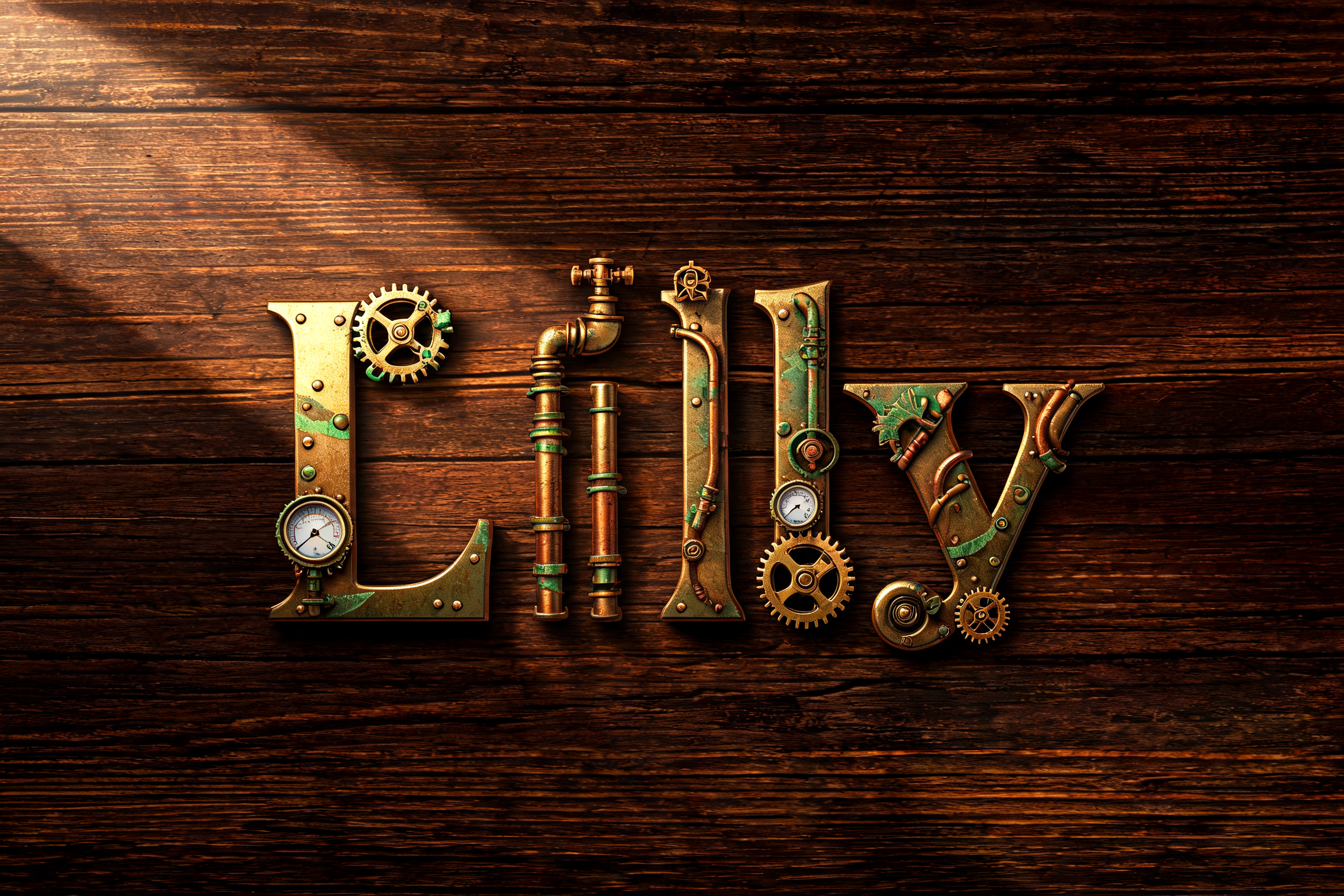 "Lilly" —  | AI Text Effect Generator