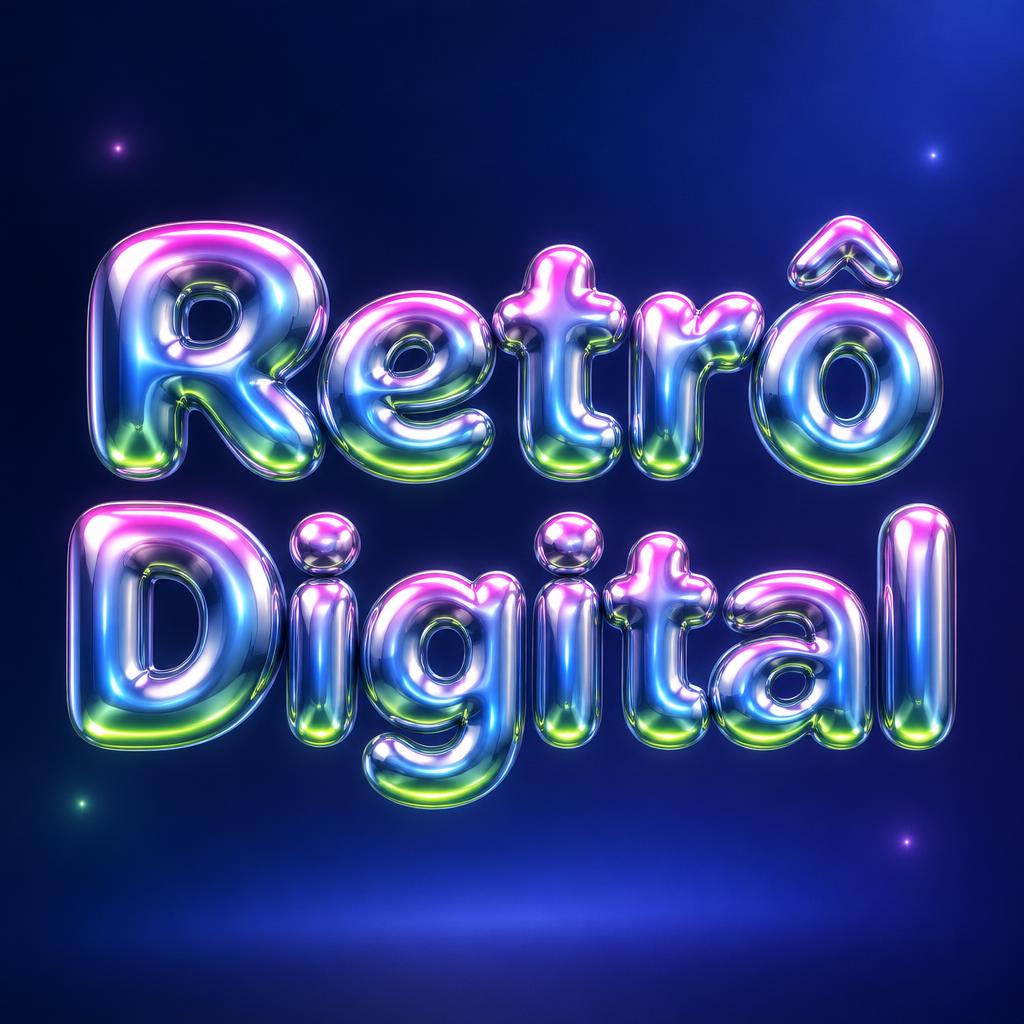 "Retrô Digital" — Y2k | AI Text Effect Generator