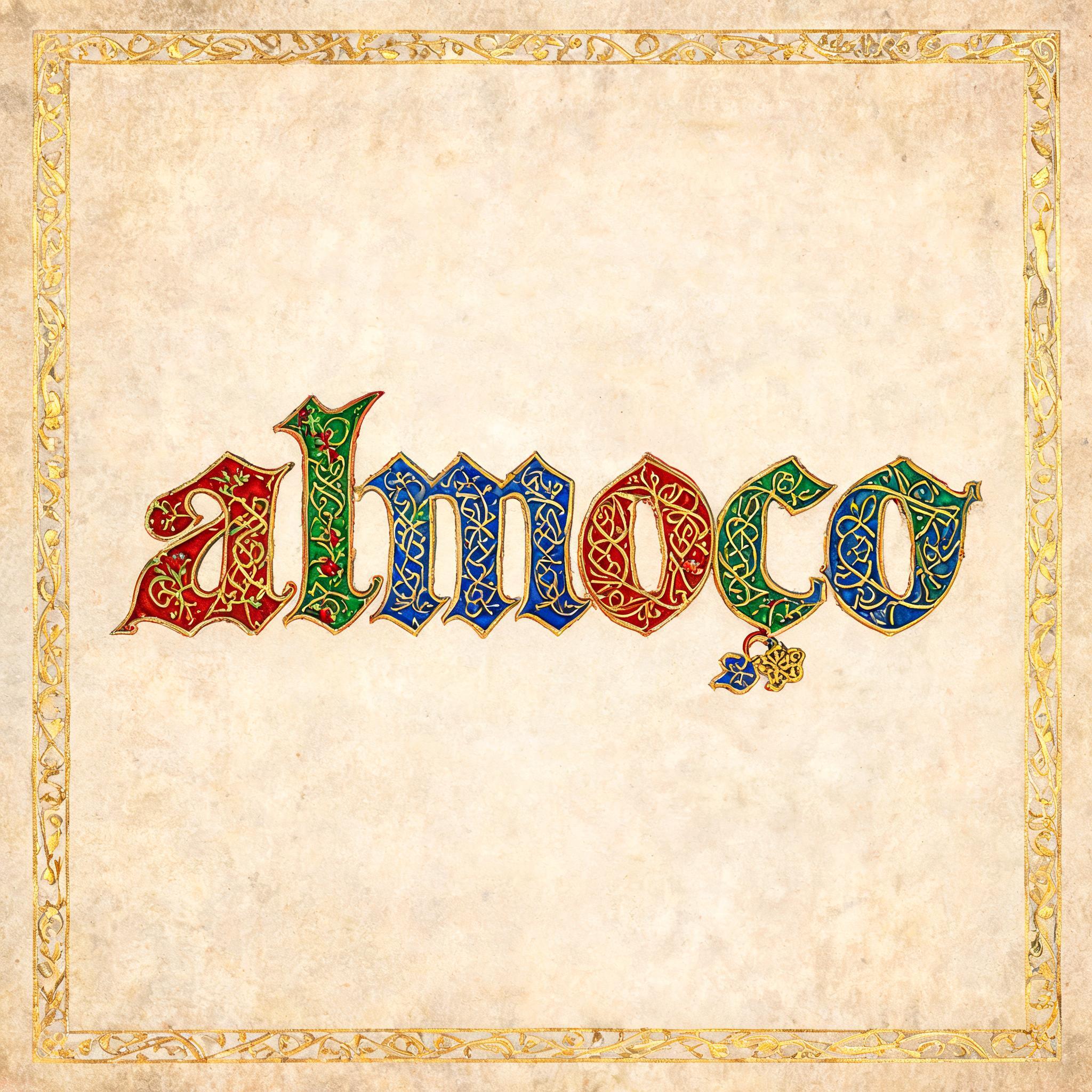 "almoço" — Gothic Font | AI Text Effect Generator