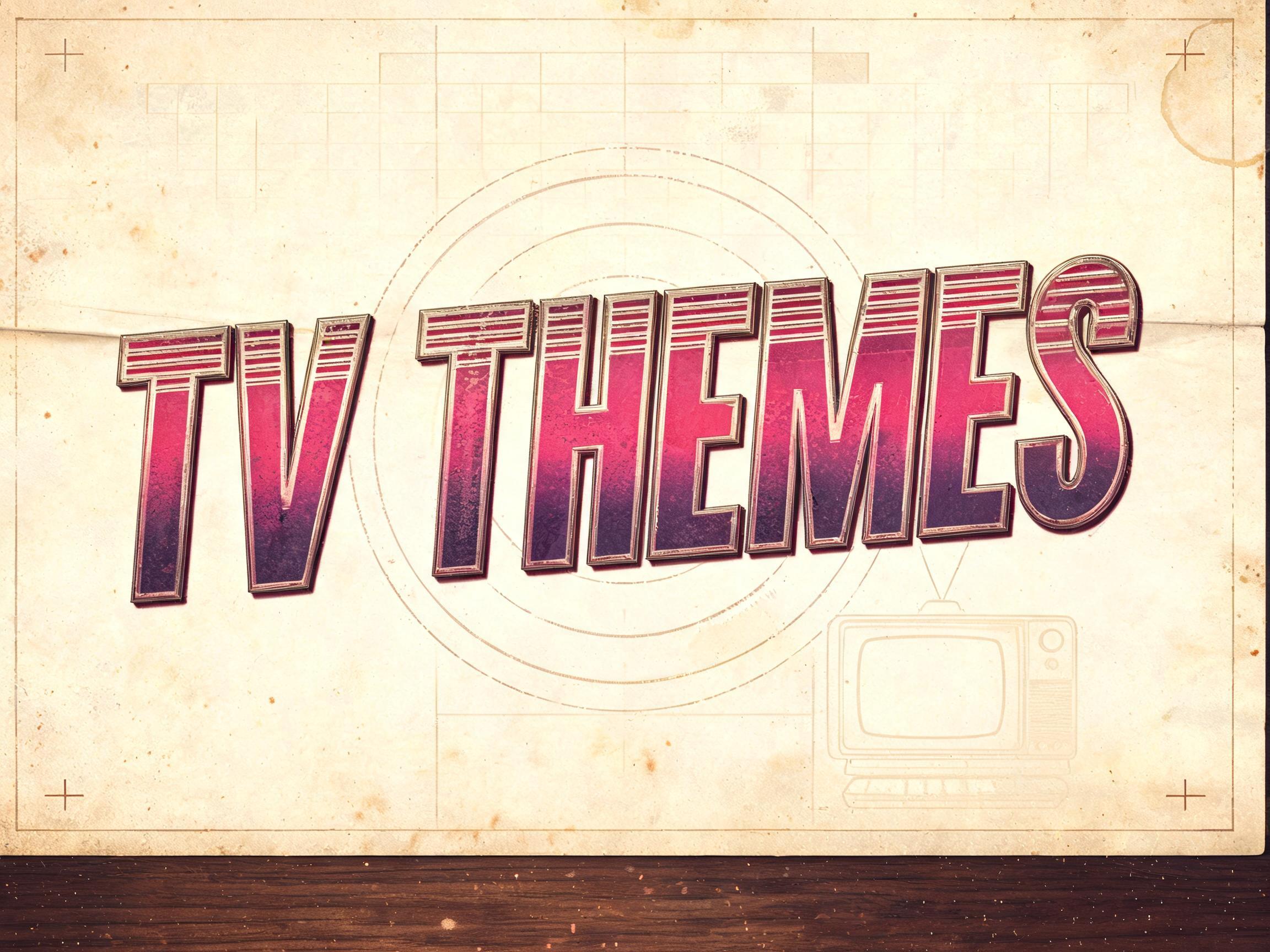"TV Themes" — Vintage | AI Text Effect Generator