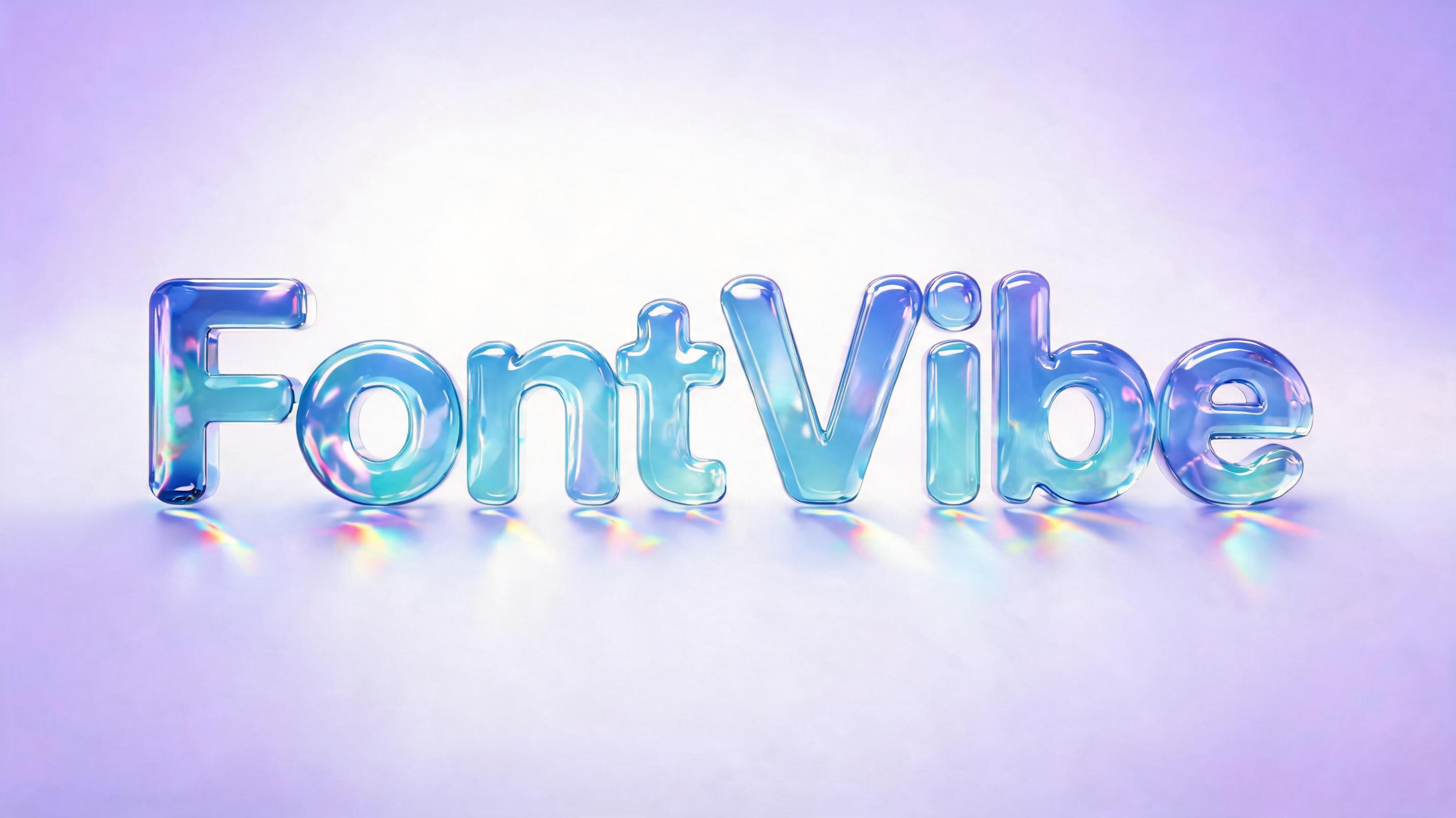 "" — Glass Liquid | AI Text Effect Generator