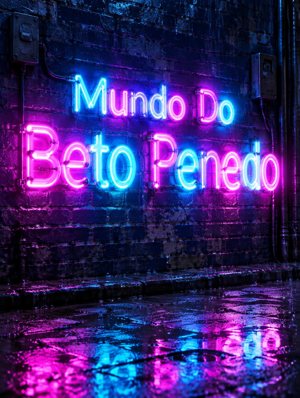 "Mundo Do 
Beto Penedo" — Neon Glow | AI Text Effect Generator