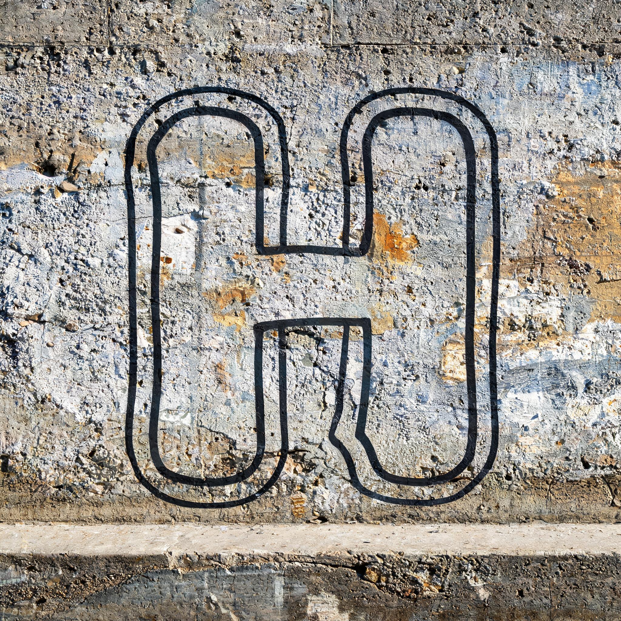 "H" —  | AI Text Effect Generator