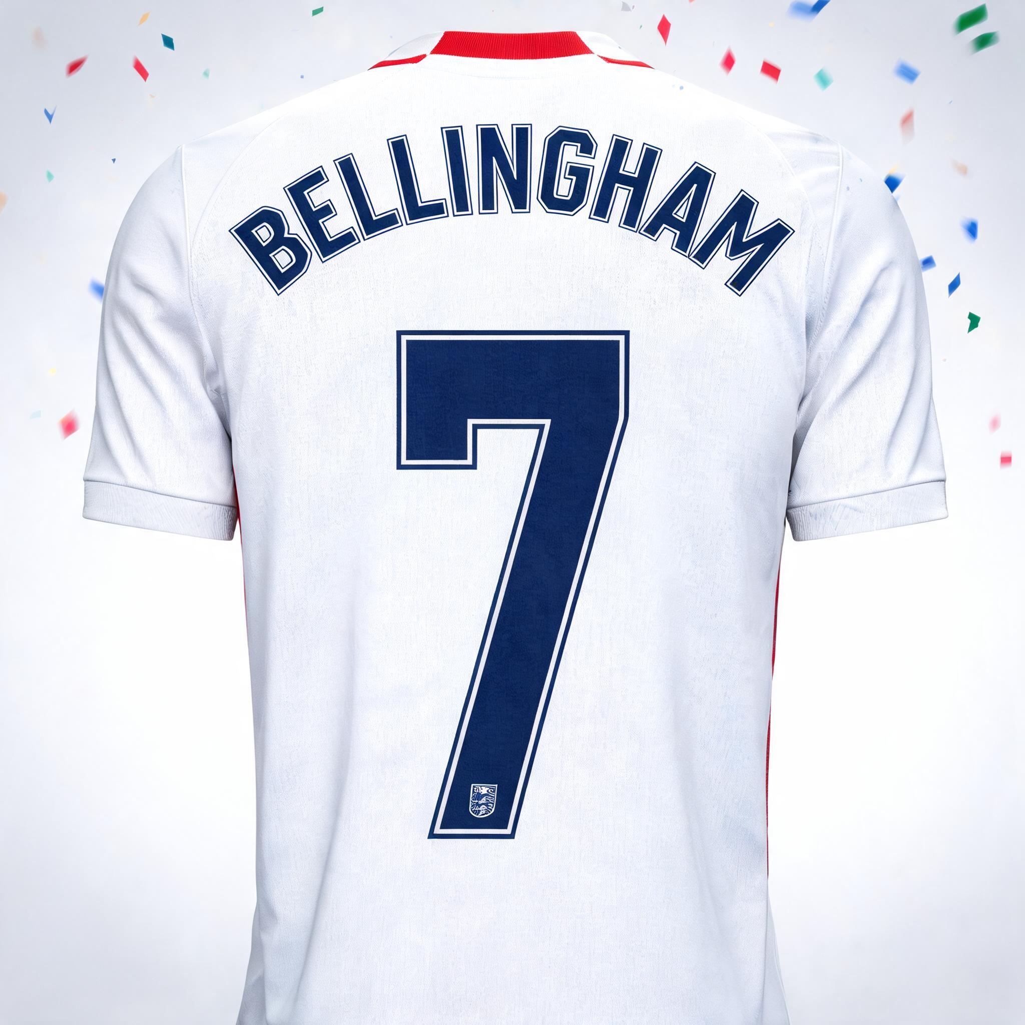"BELLINGHAM" — Sports Football | AI Text Effect Generator