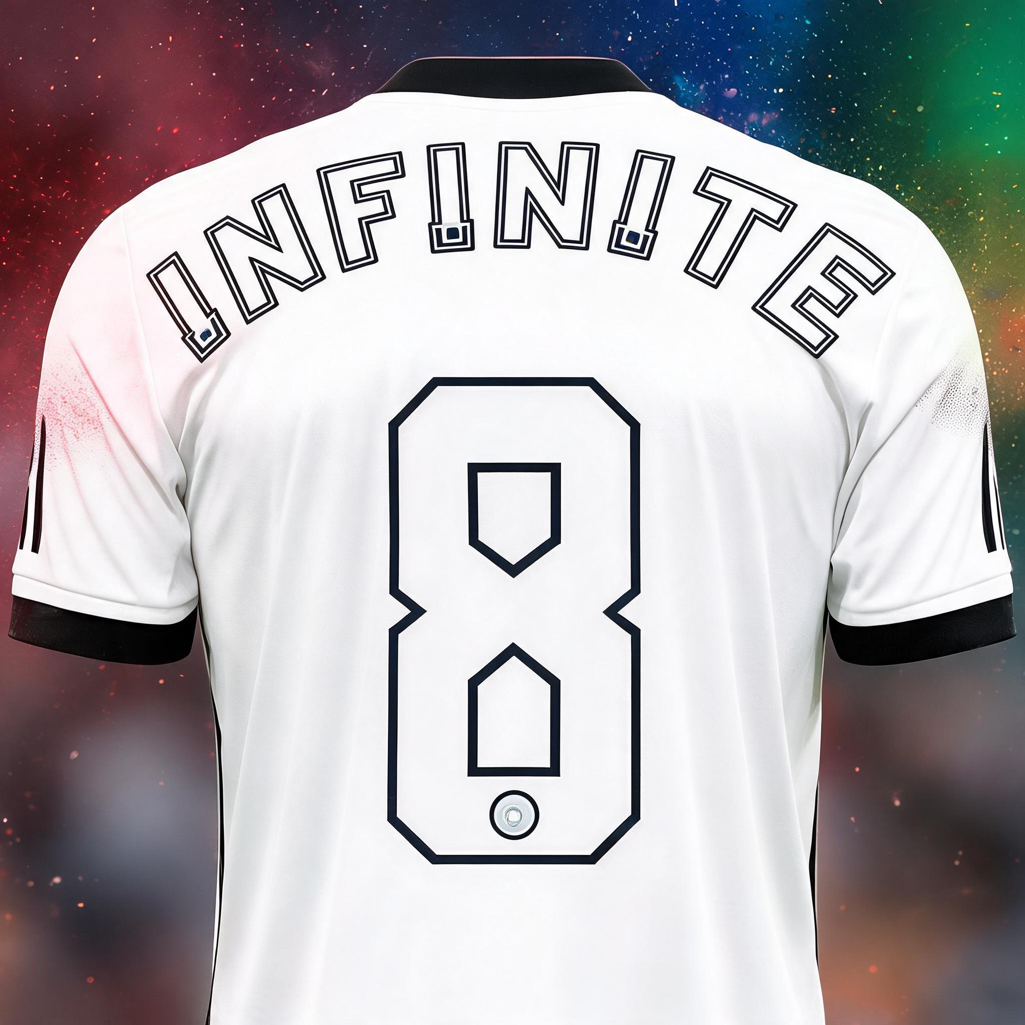 "INFINITE 
8" — Sports Football | AI Text Effect Generator