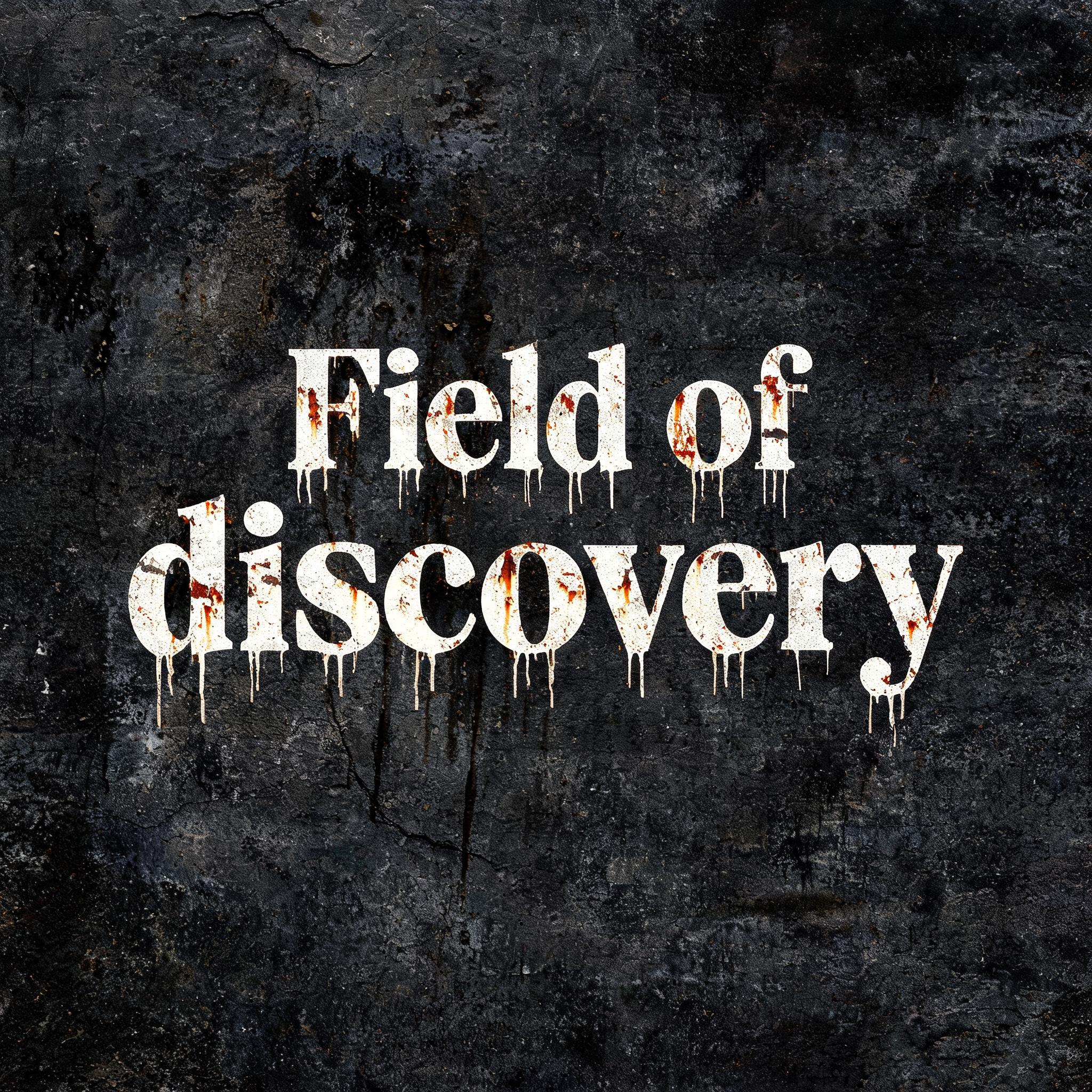 "Field of discovery" — Vintage | AI Text Effect Generator
