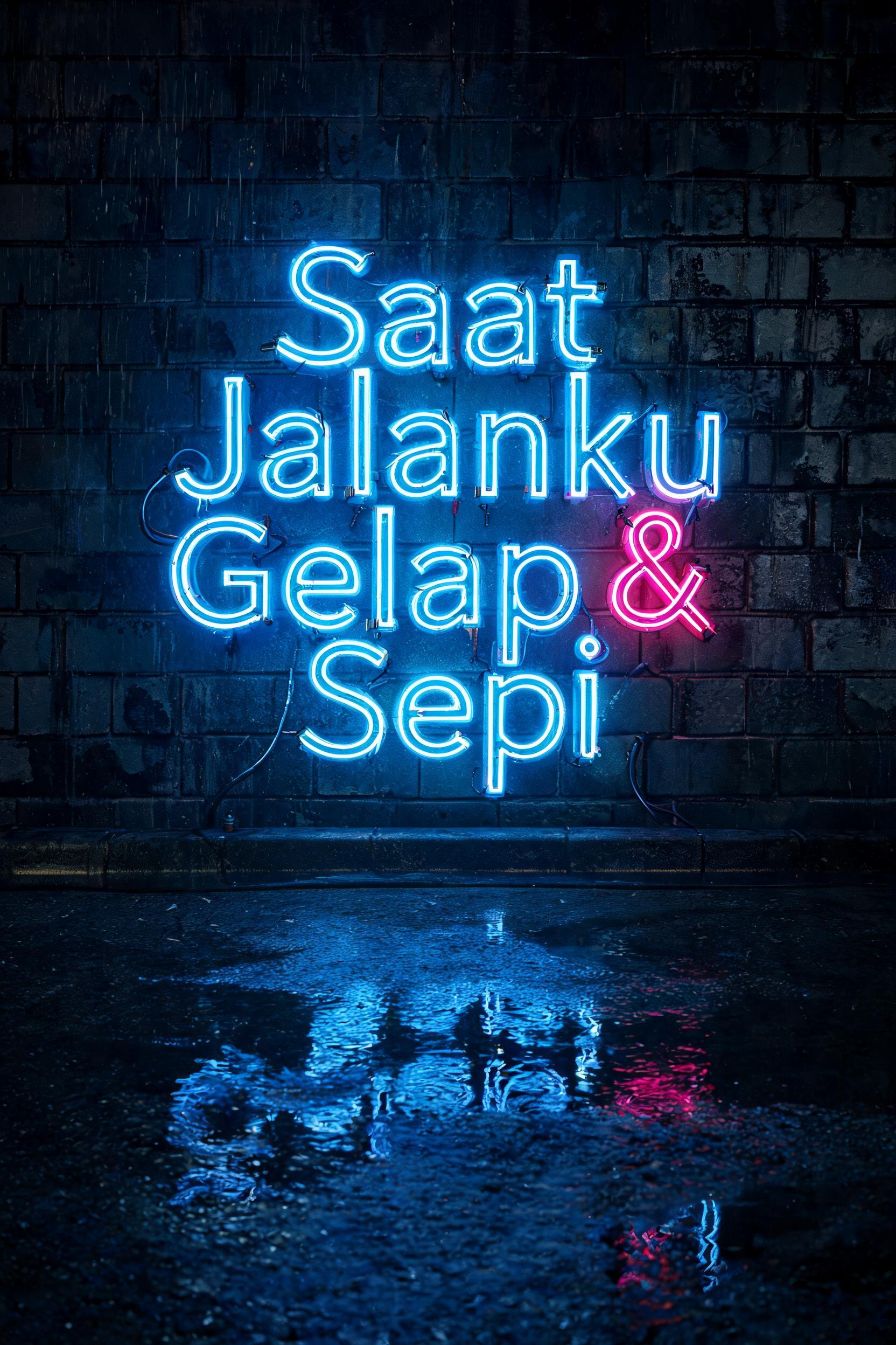 "Saat Jalanku Gelap & Sepi "