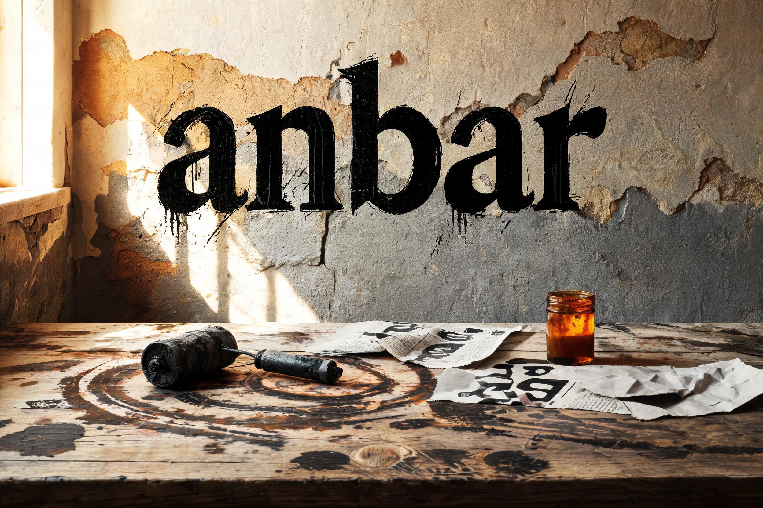 "anbar" —  | AI Text Effect Generator