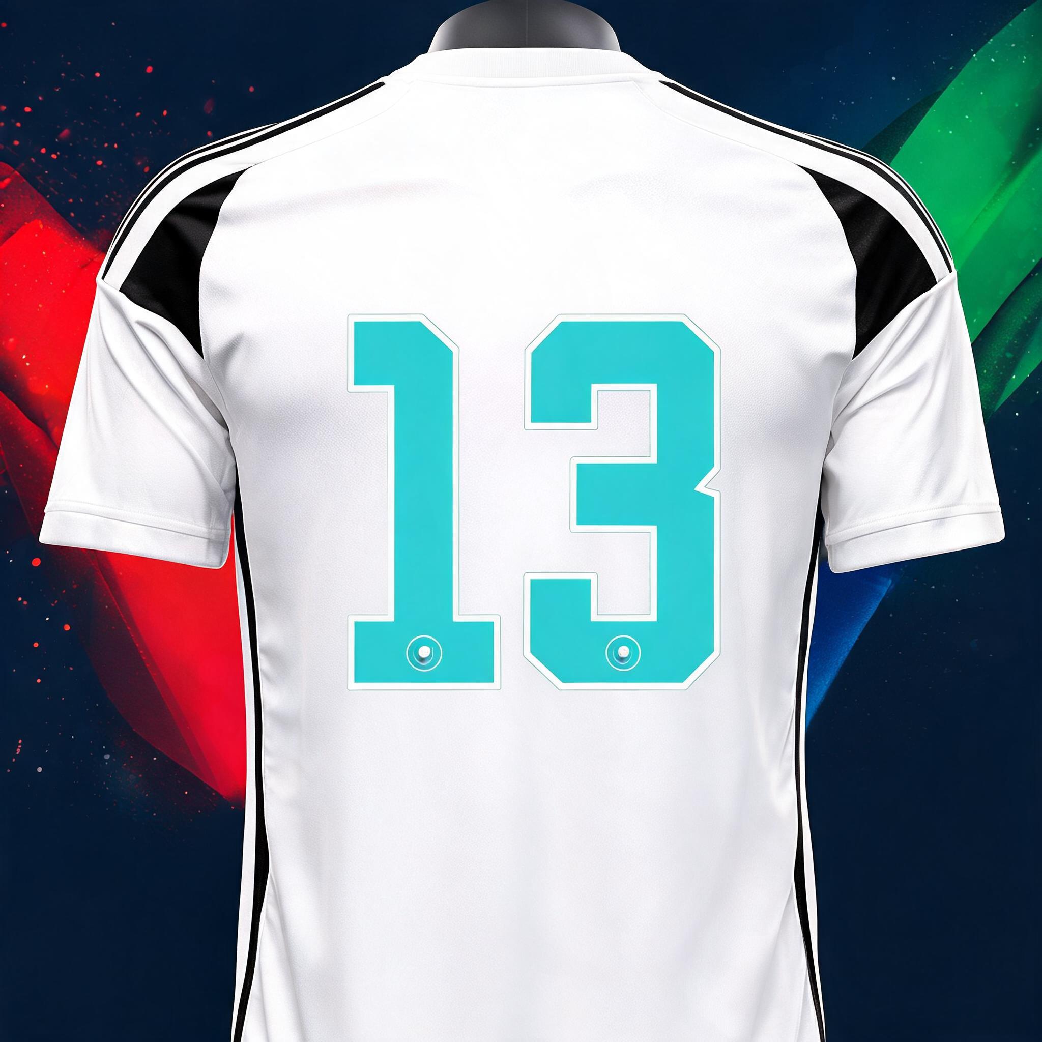 "13" — Sports Football | AI Text Effect Generator