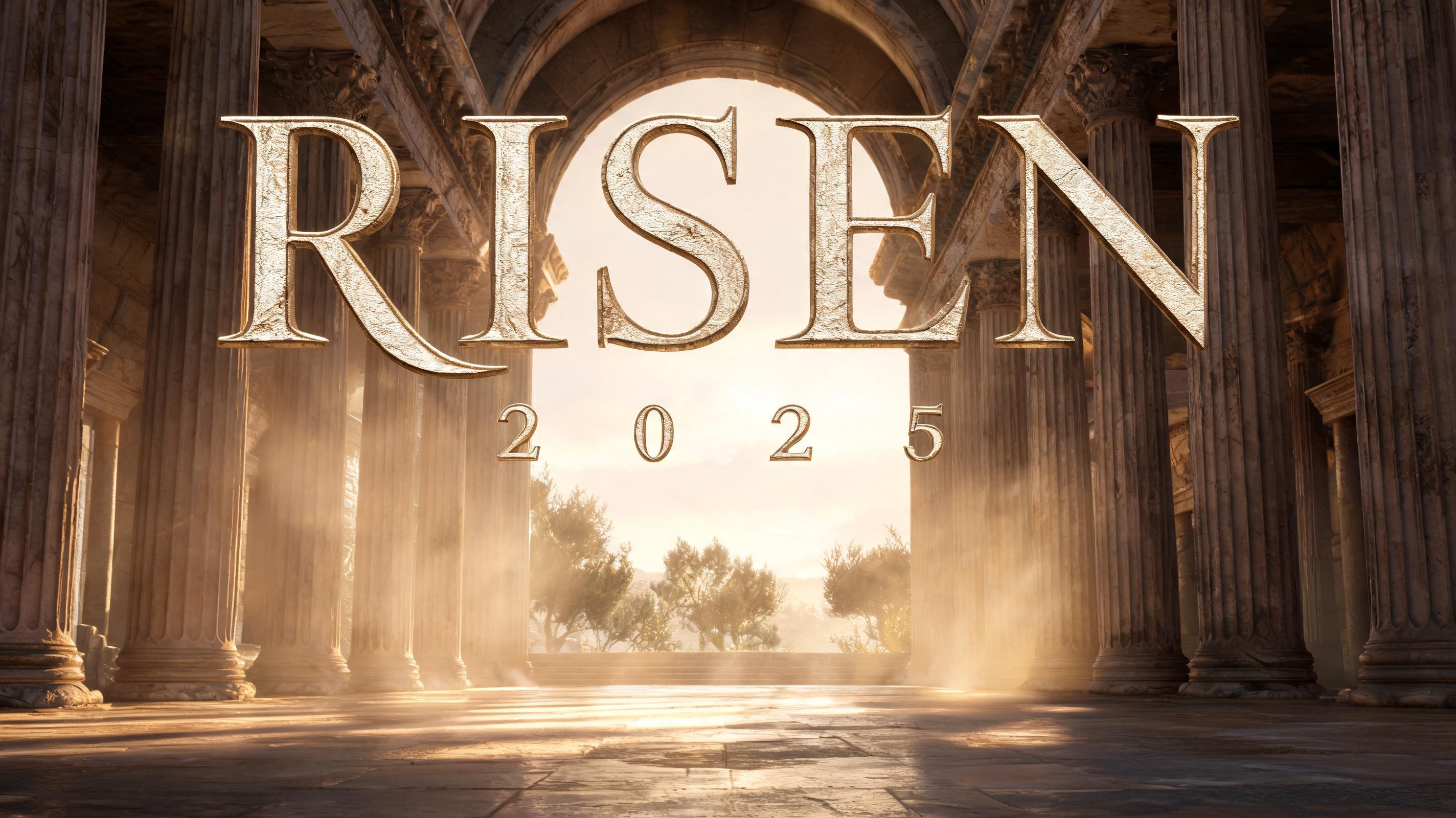 "RISEN
2025" — Cinematic | AI Text Effect Generator