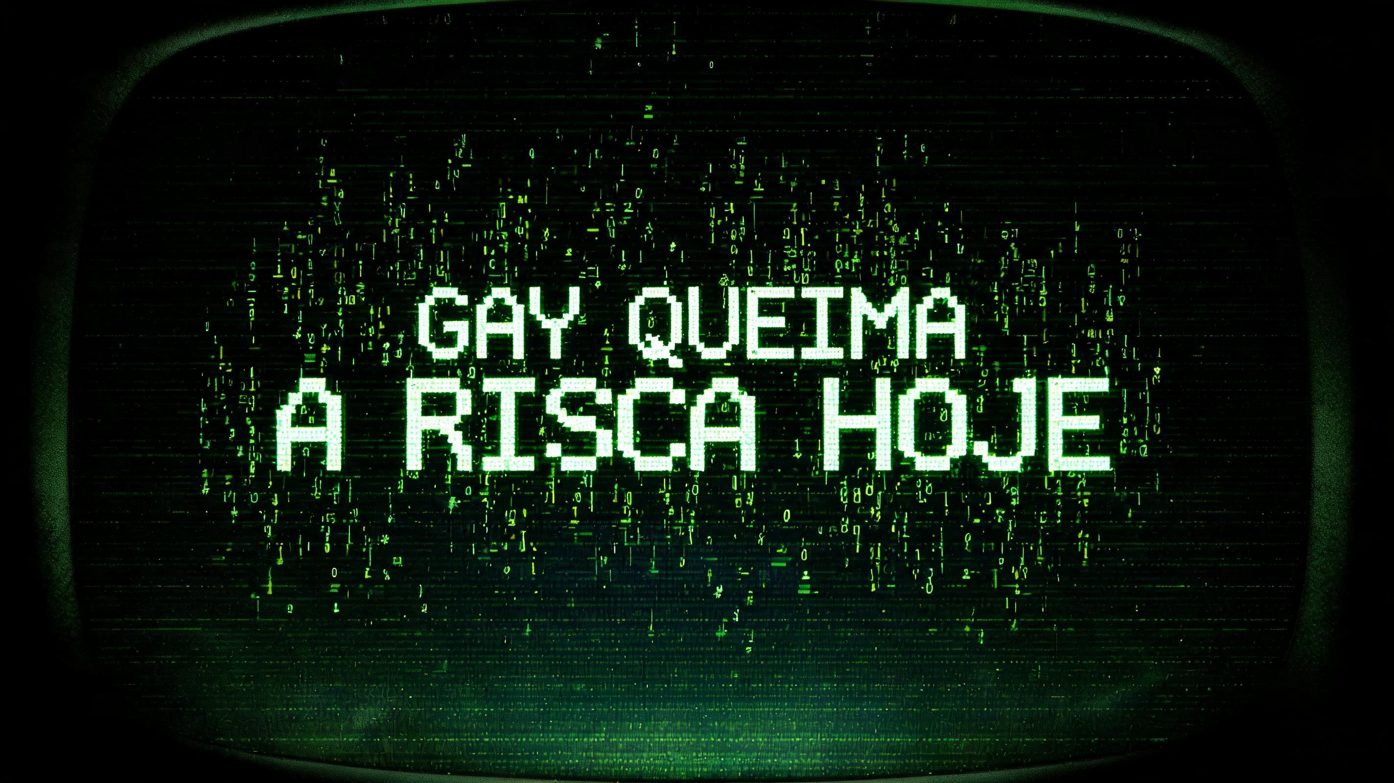 GAY QUEIMA A RISCA HOJE