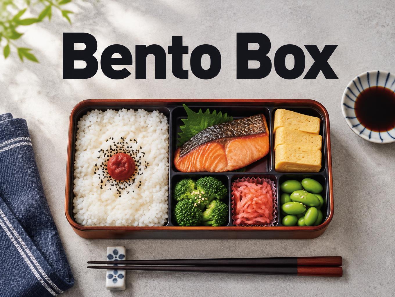 "Bento Box" —  | AI Text Effect Generator