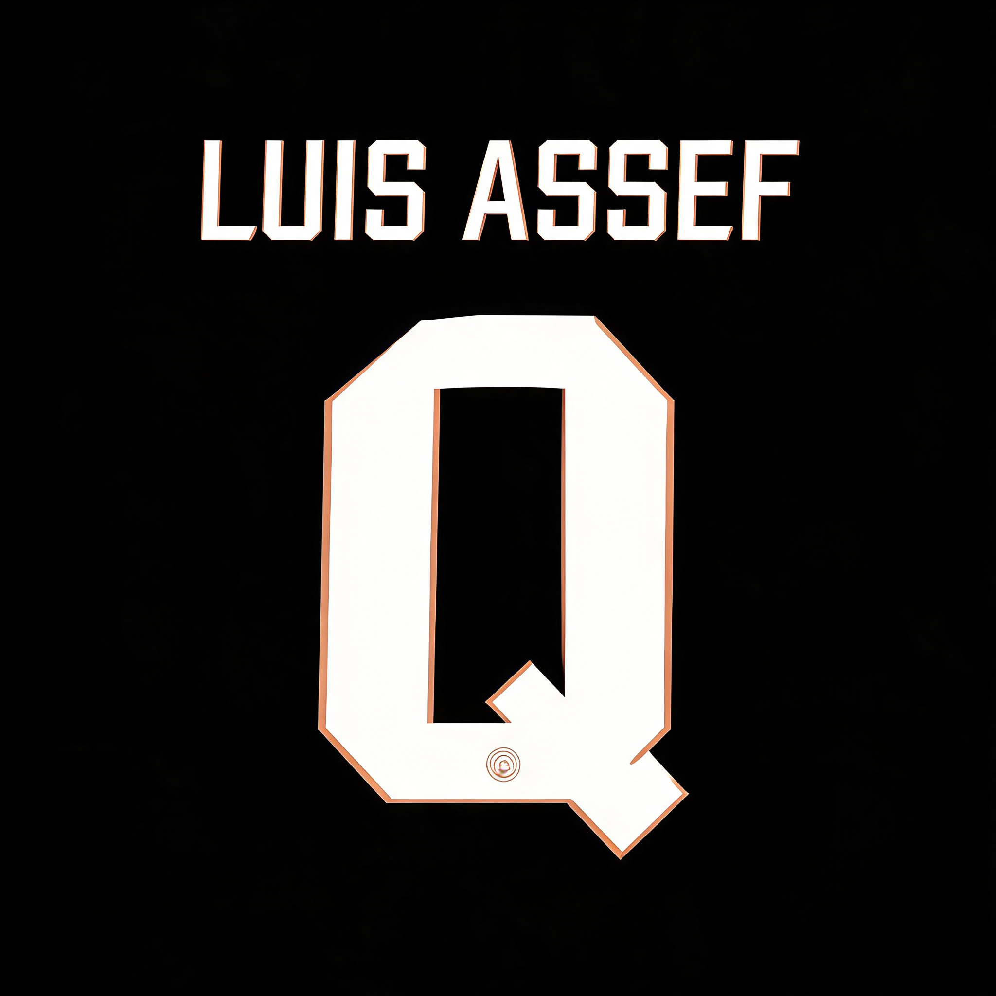 "LUIS ASSEF
Q" — Sports Football | AI Text Effect Generator