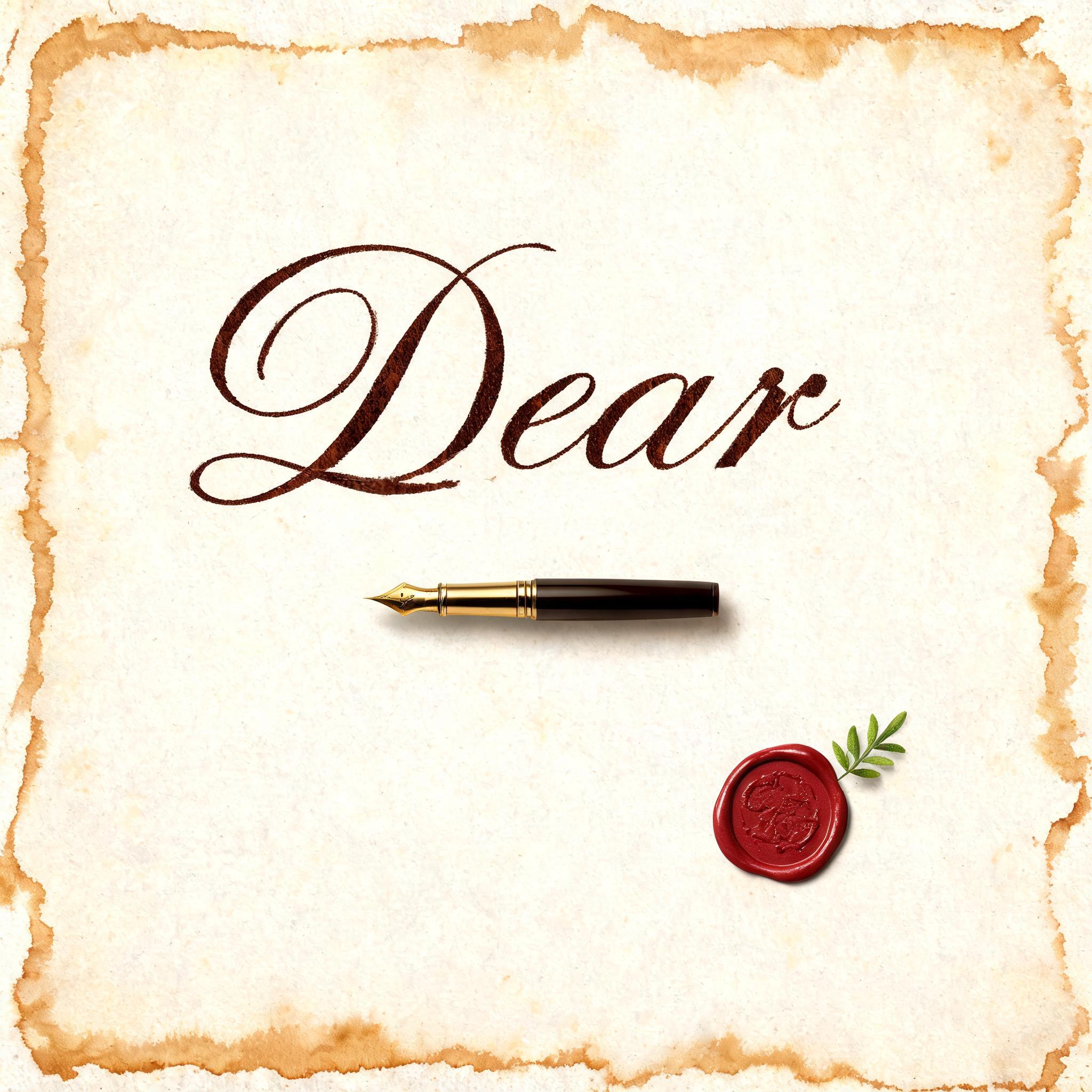 "Dear" — Handwritten Script | AI Text Effect Generator