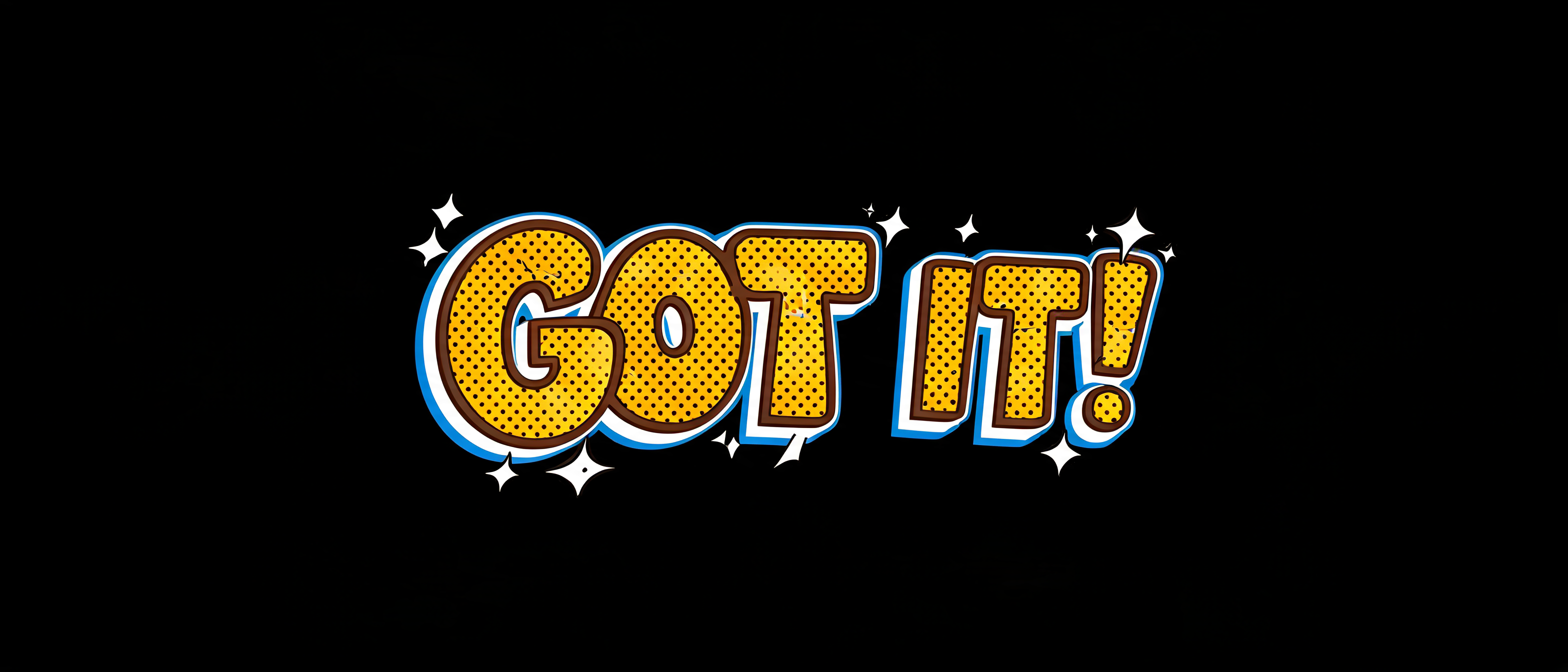 "GOT IT！" — Pop Art | AI Text Effect Generator