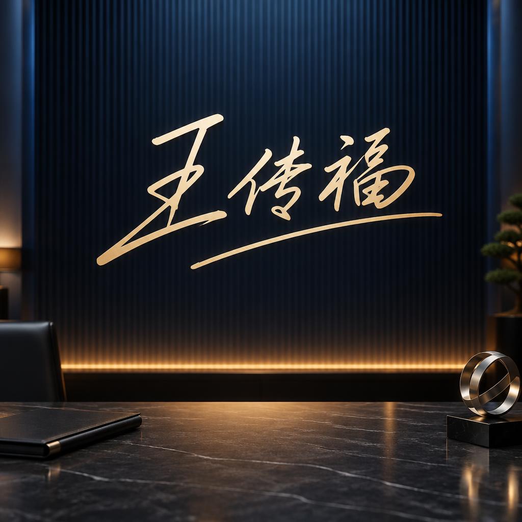 "王传福" —  | AI Text Effect Generator