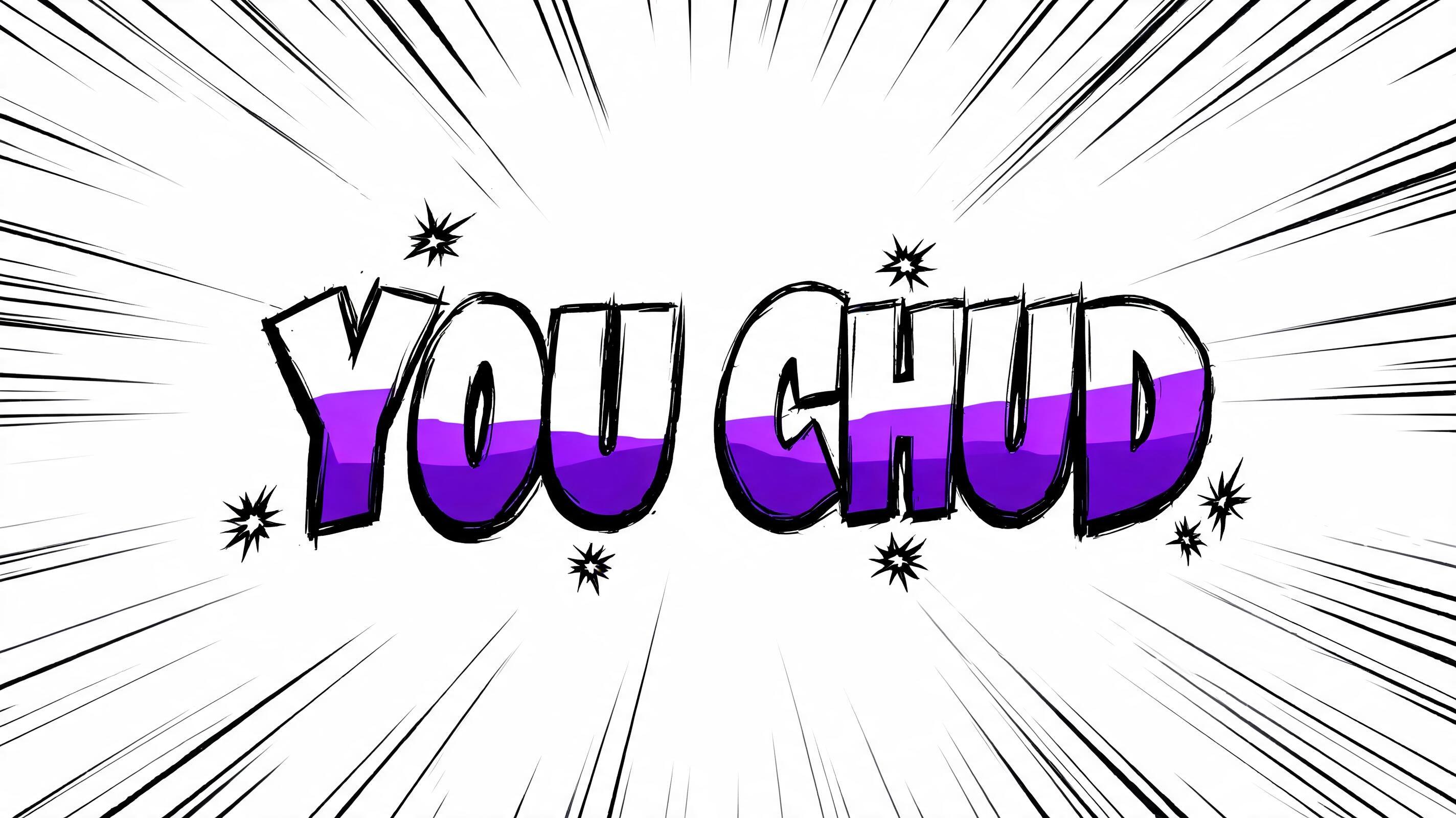 "YOU CHUD" — Anime | AI Text Effect Generator