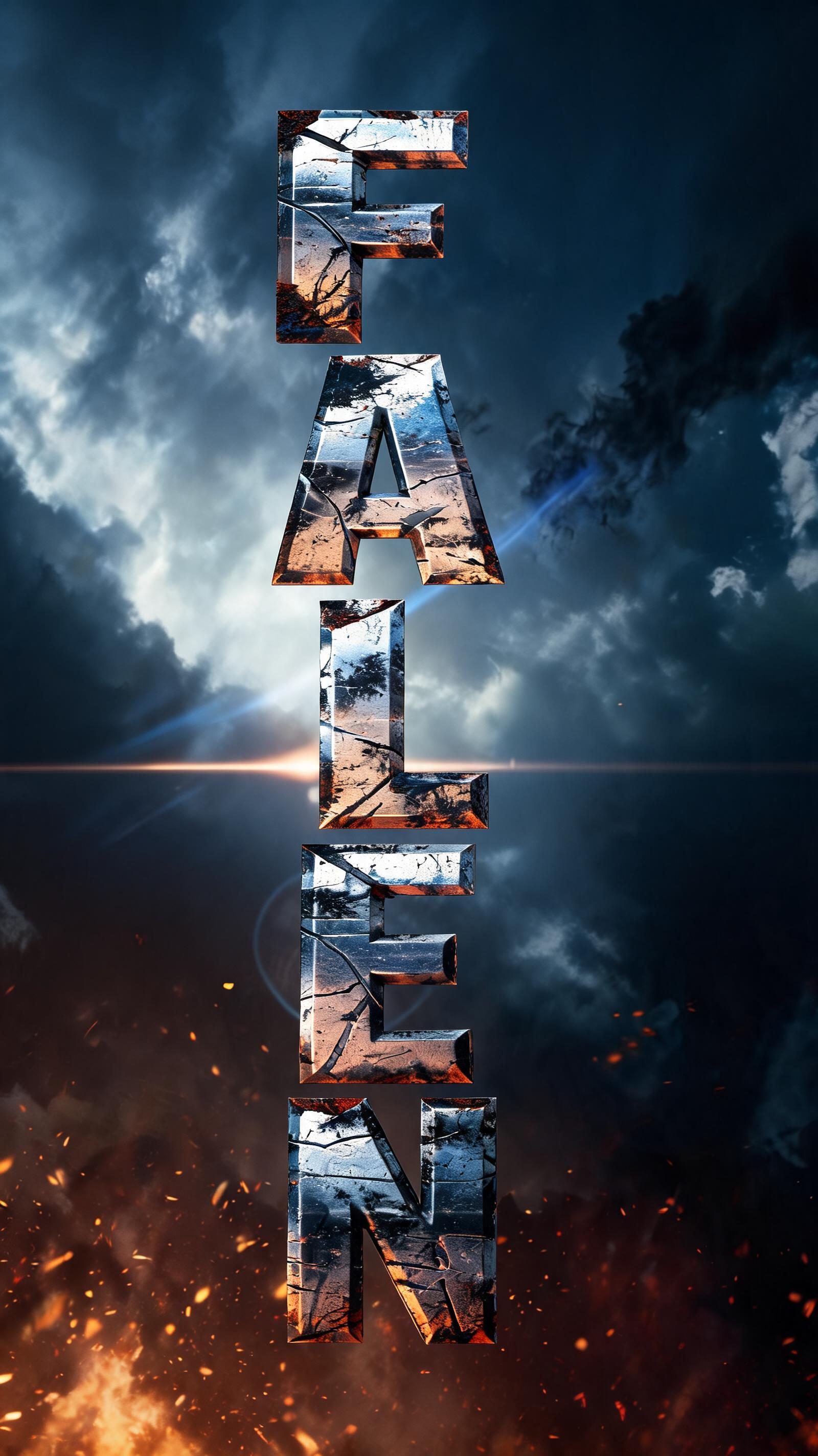 "" — Cinematic Blockbuster text effect