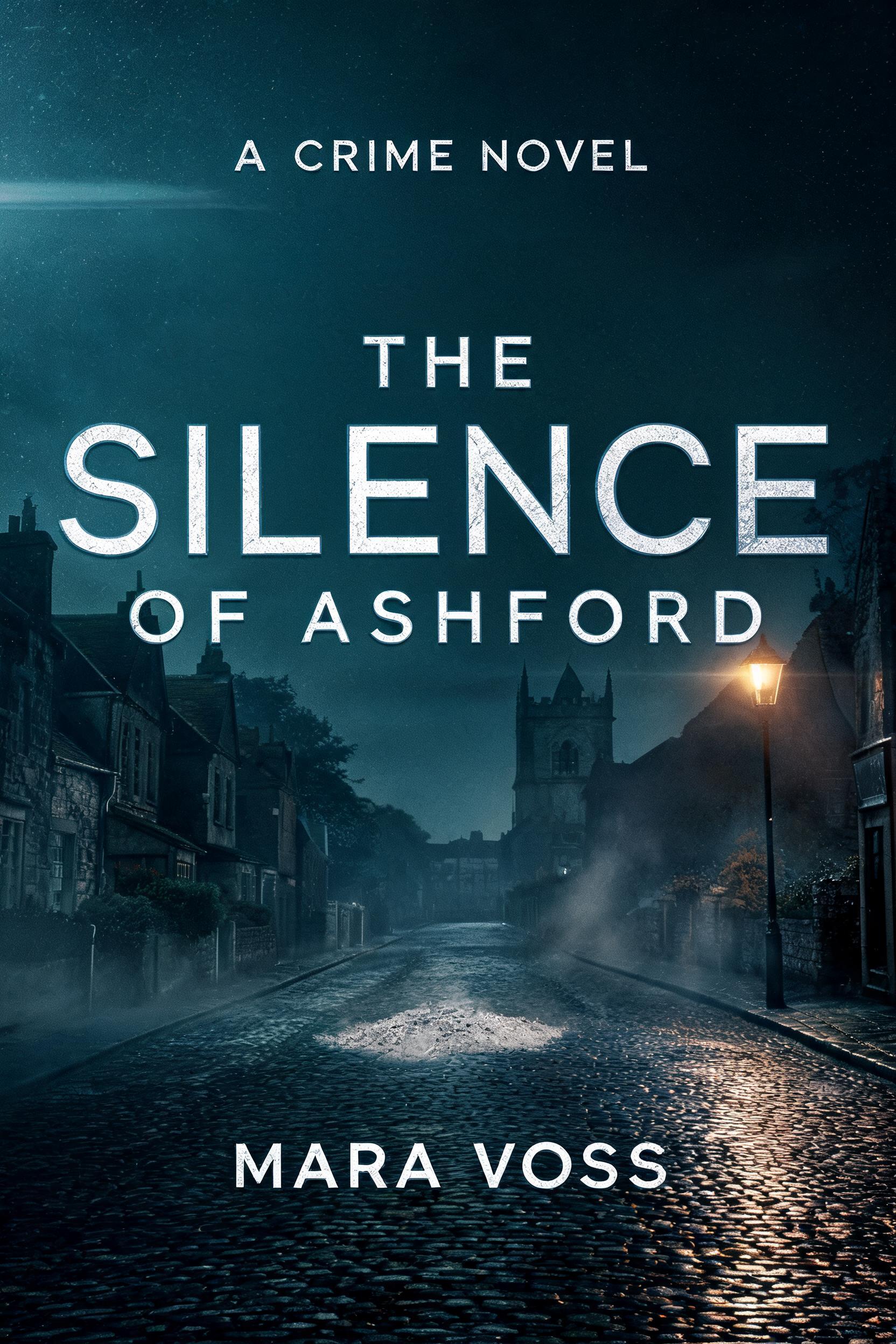 "Can you do the book cover for my crime novel The Silence of Ashford" — Cinematic | AI Text Effect Generator