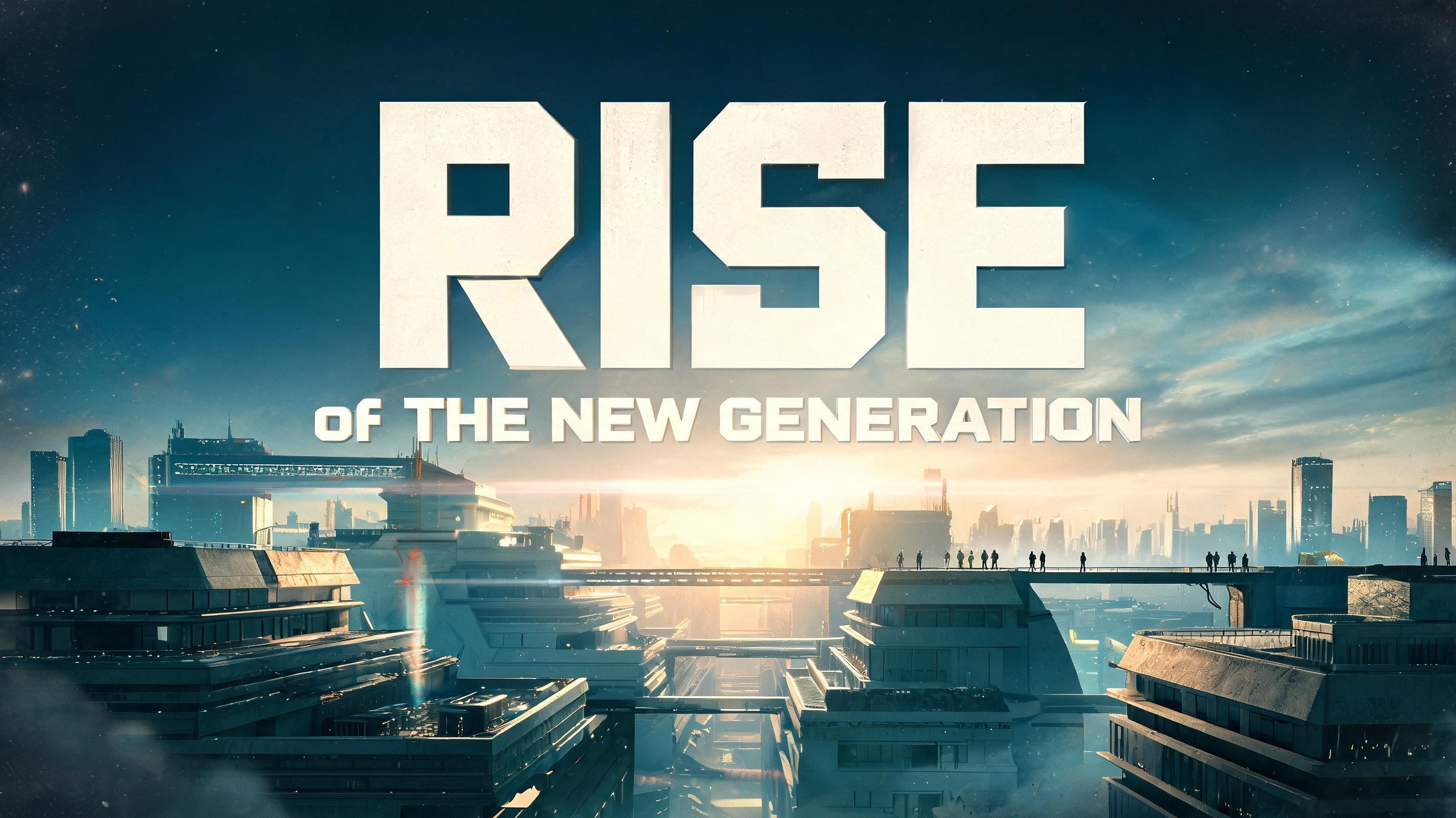"RISE of THE NEW GENERATION" — Cinematic | AI Text Effect Generator