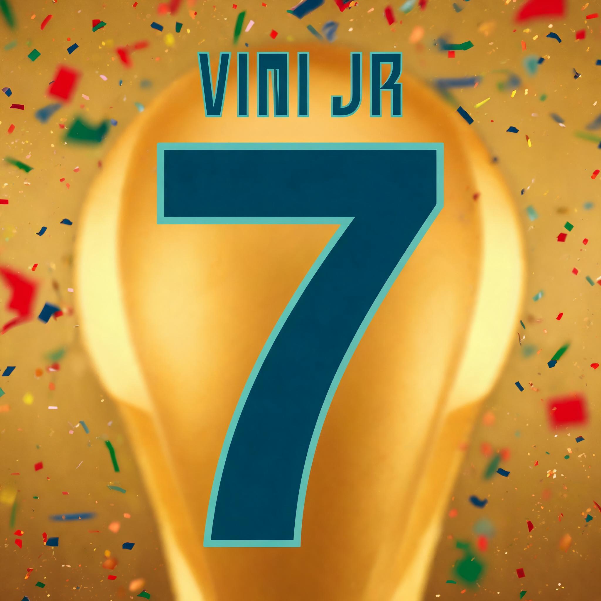 "Vini JR
7" — Sports Football | AI Text Effect Generator