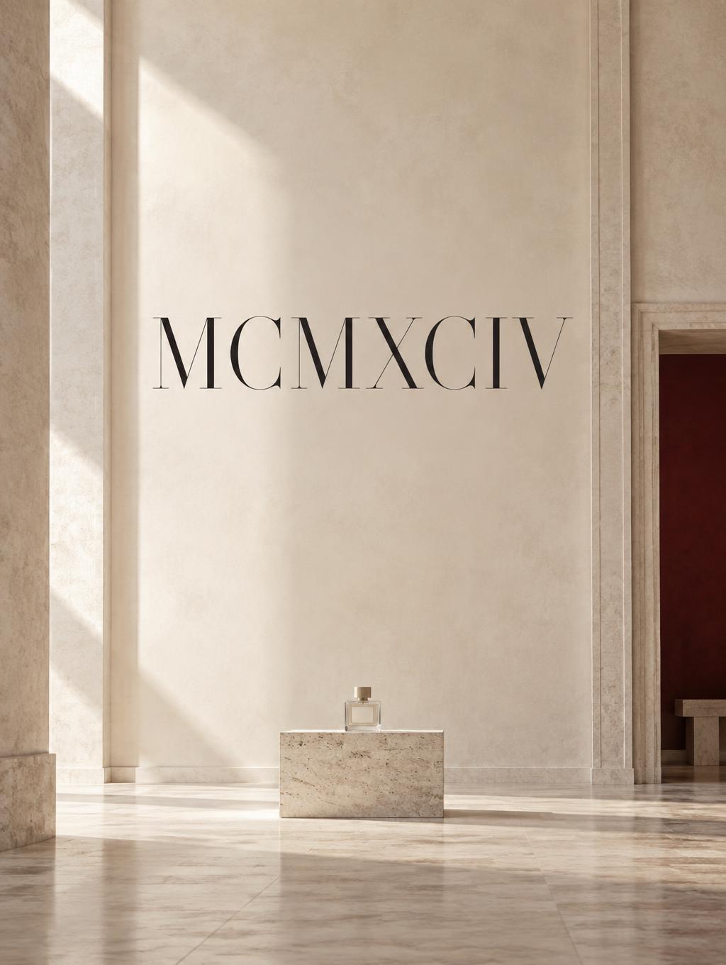 "MCMXCIV" —  | AI Text Effect Generator