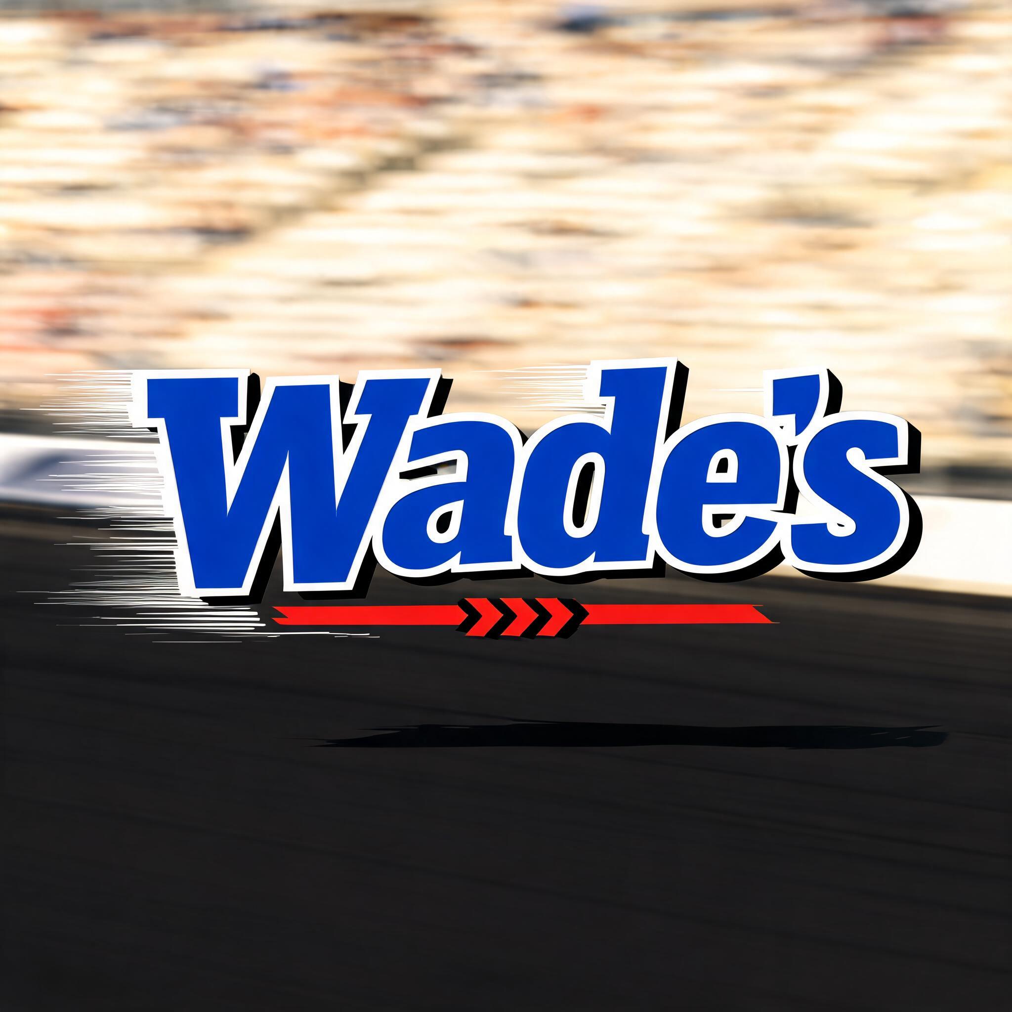 "Wade's" — Racing | AI Text Effect Generator