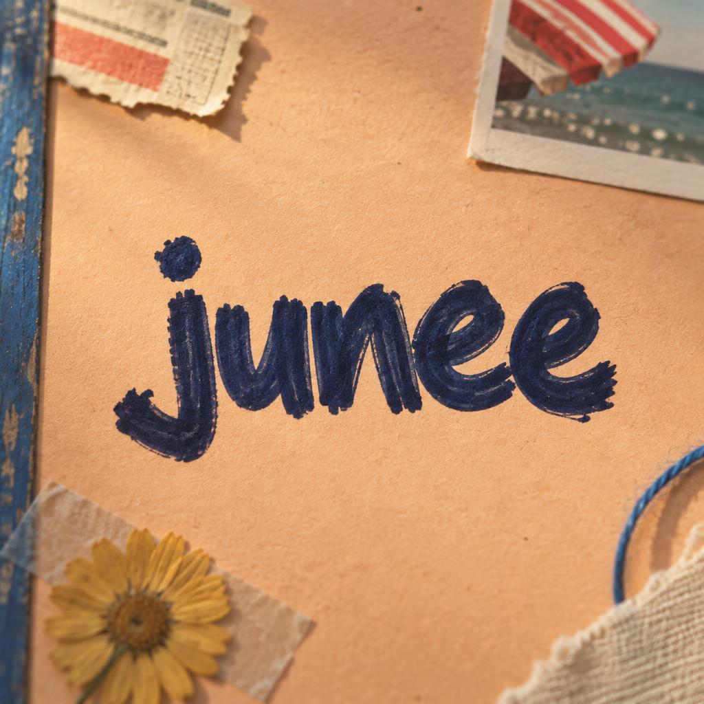 "junee" —  | AI Text Effect Generator