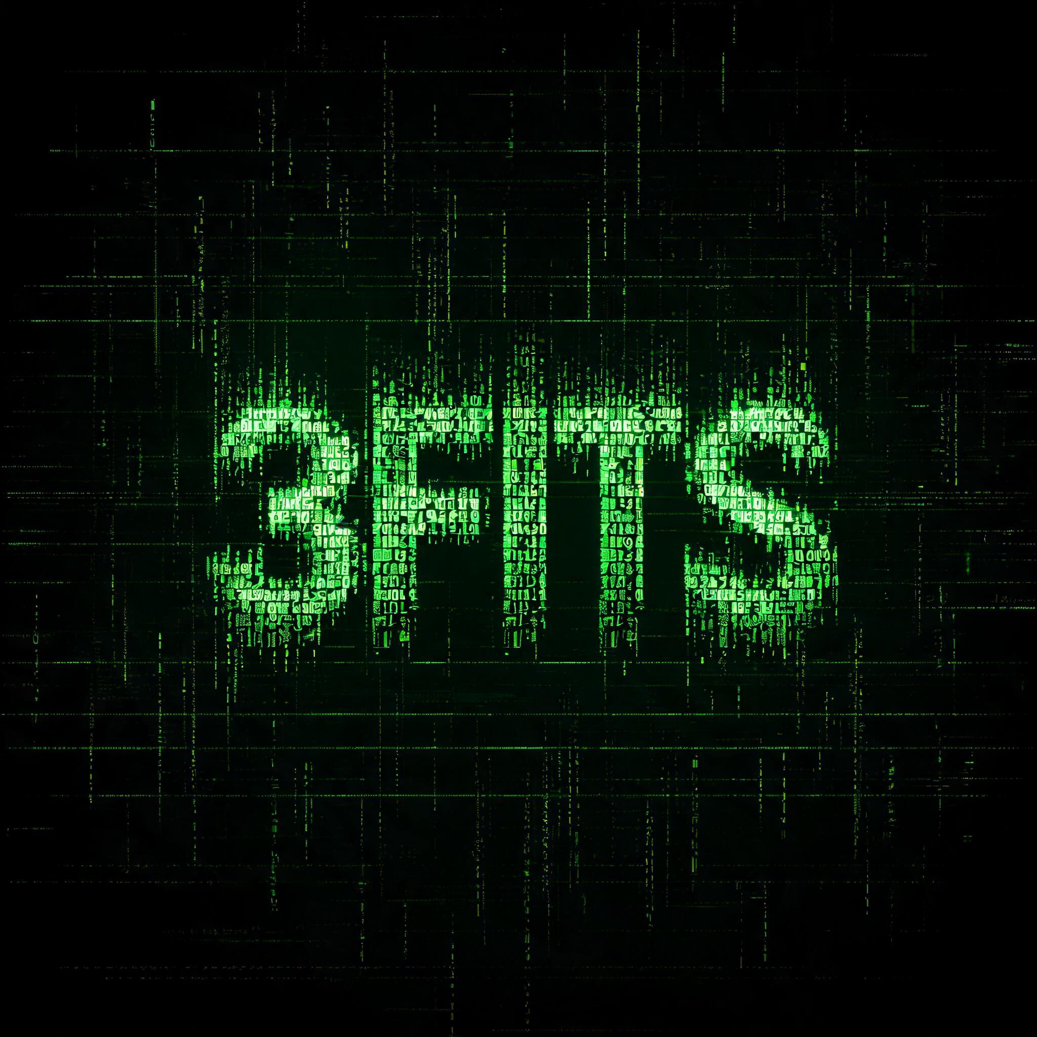 "3FITS" — Cyberpunk Data Stream | AI Text Effect Generator