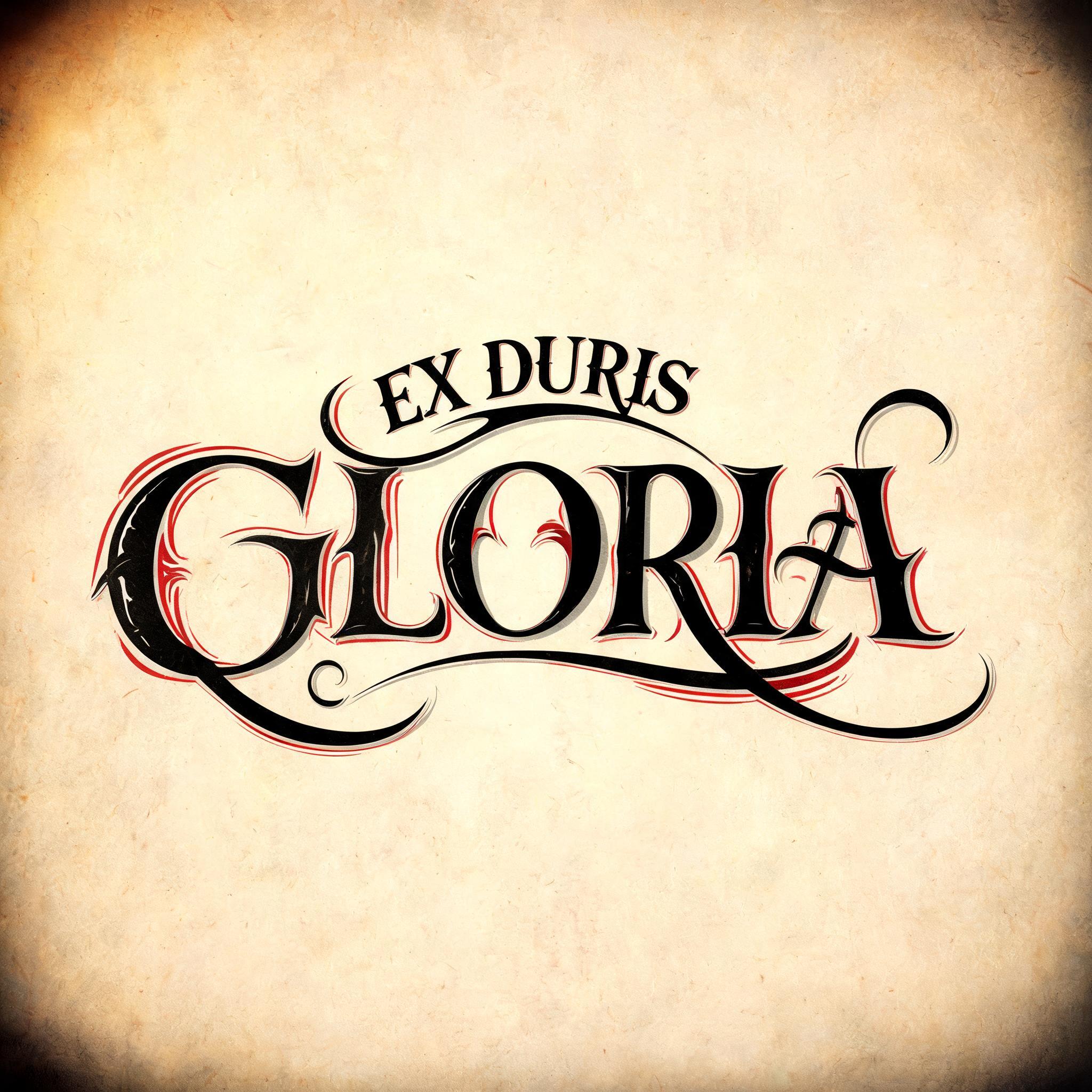 "EX DURIS
GLORIA" — Chicano | AI Text Effect Generator