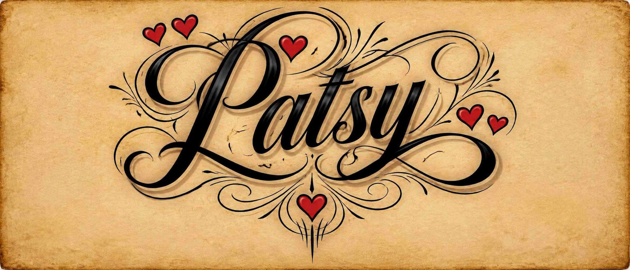 "Patsy" — Chicano | AI Text Effect Generator