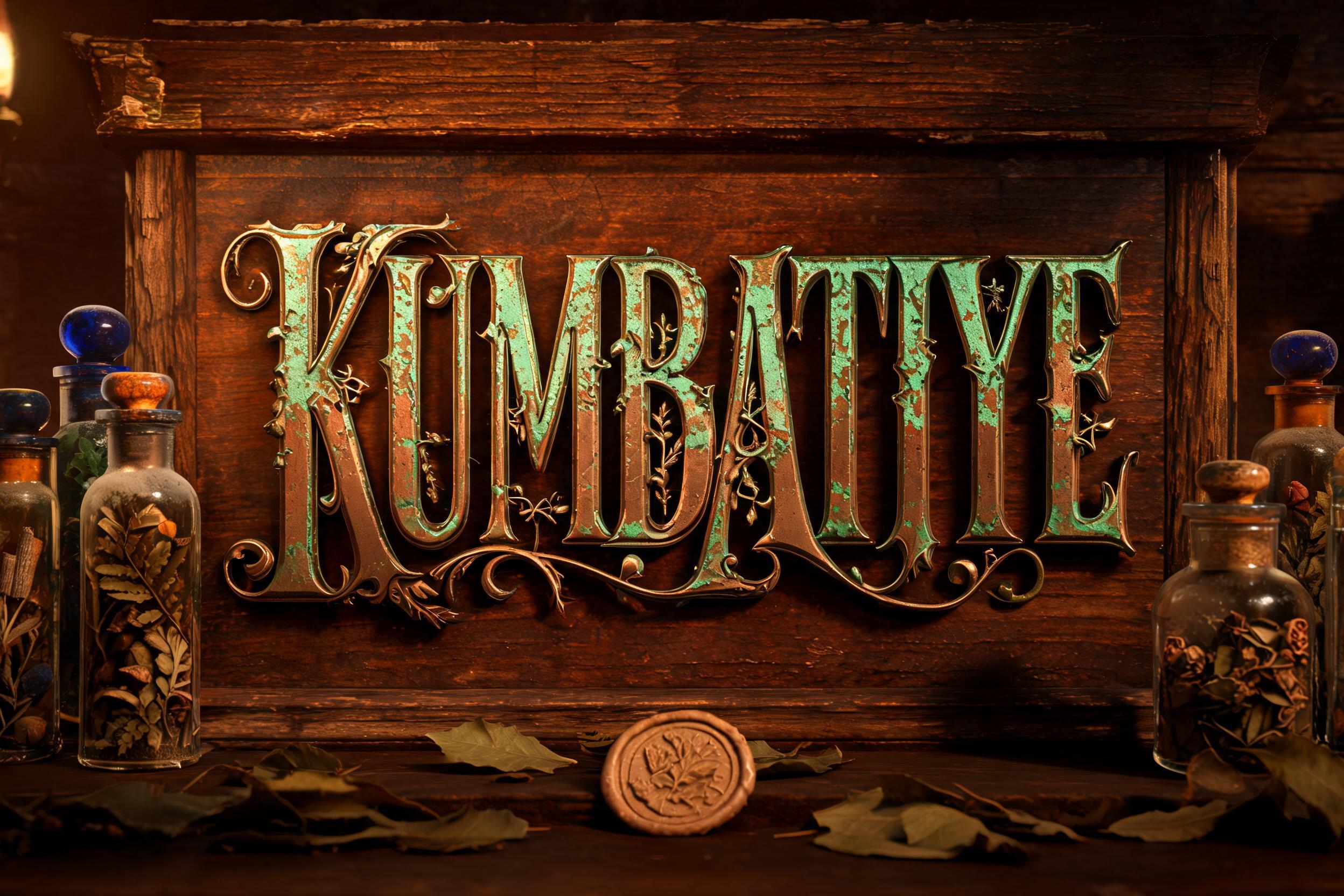 "Kumbatiye" —  | AI Text Effect Generator