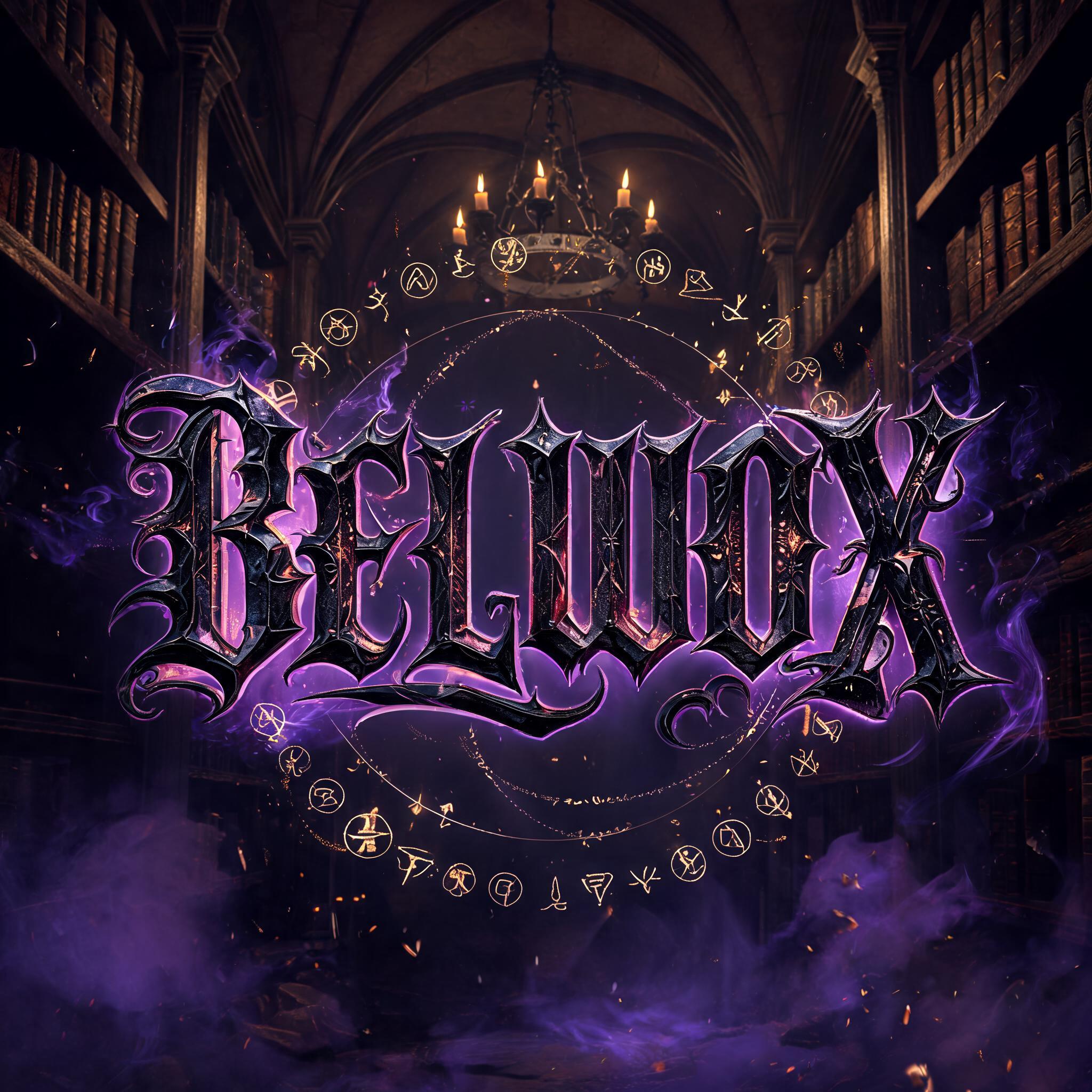 "Belwox" — Magic Fantasy text effect