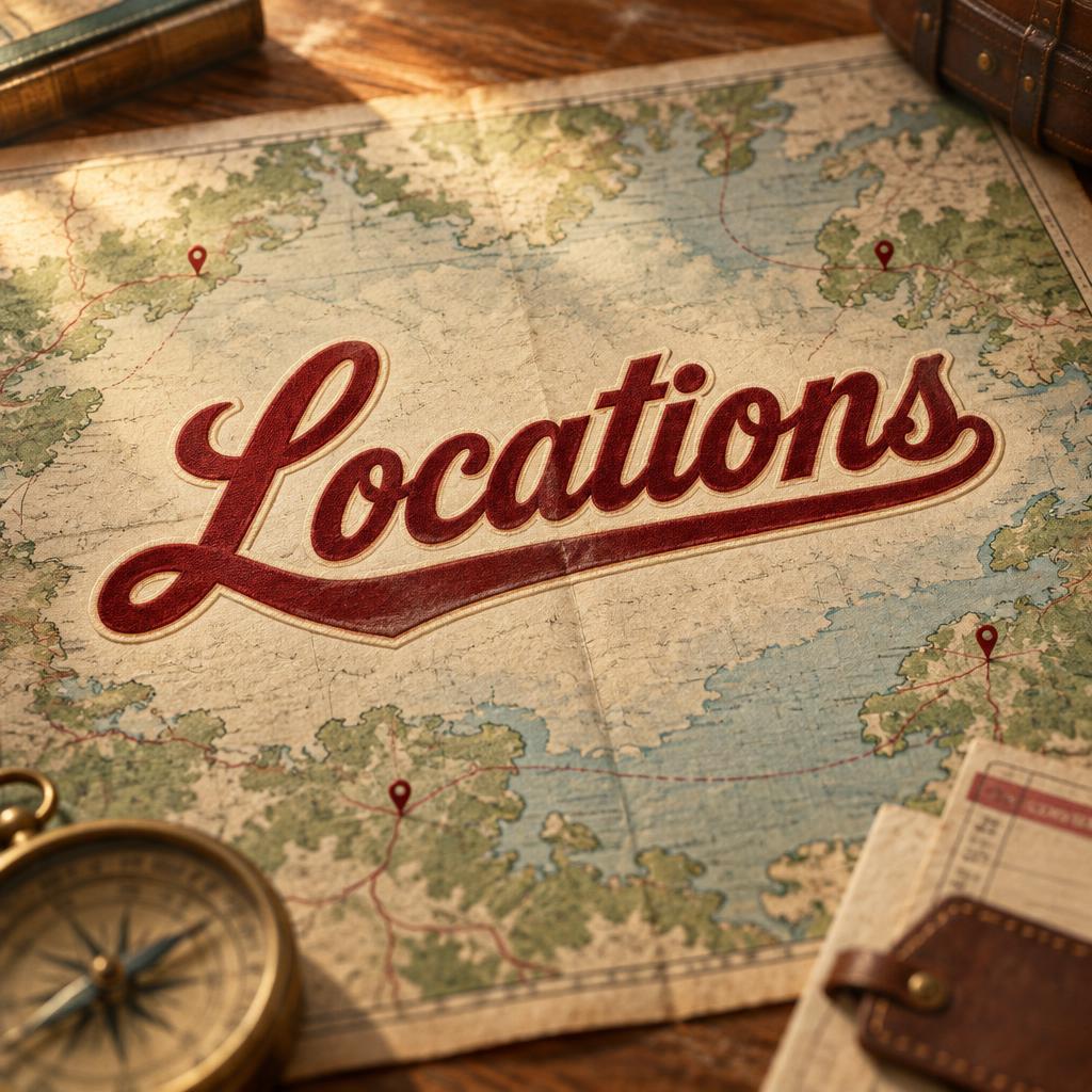 "Locations" —  | AI Text Effect Generator