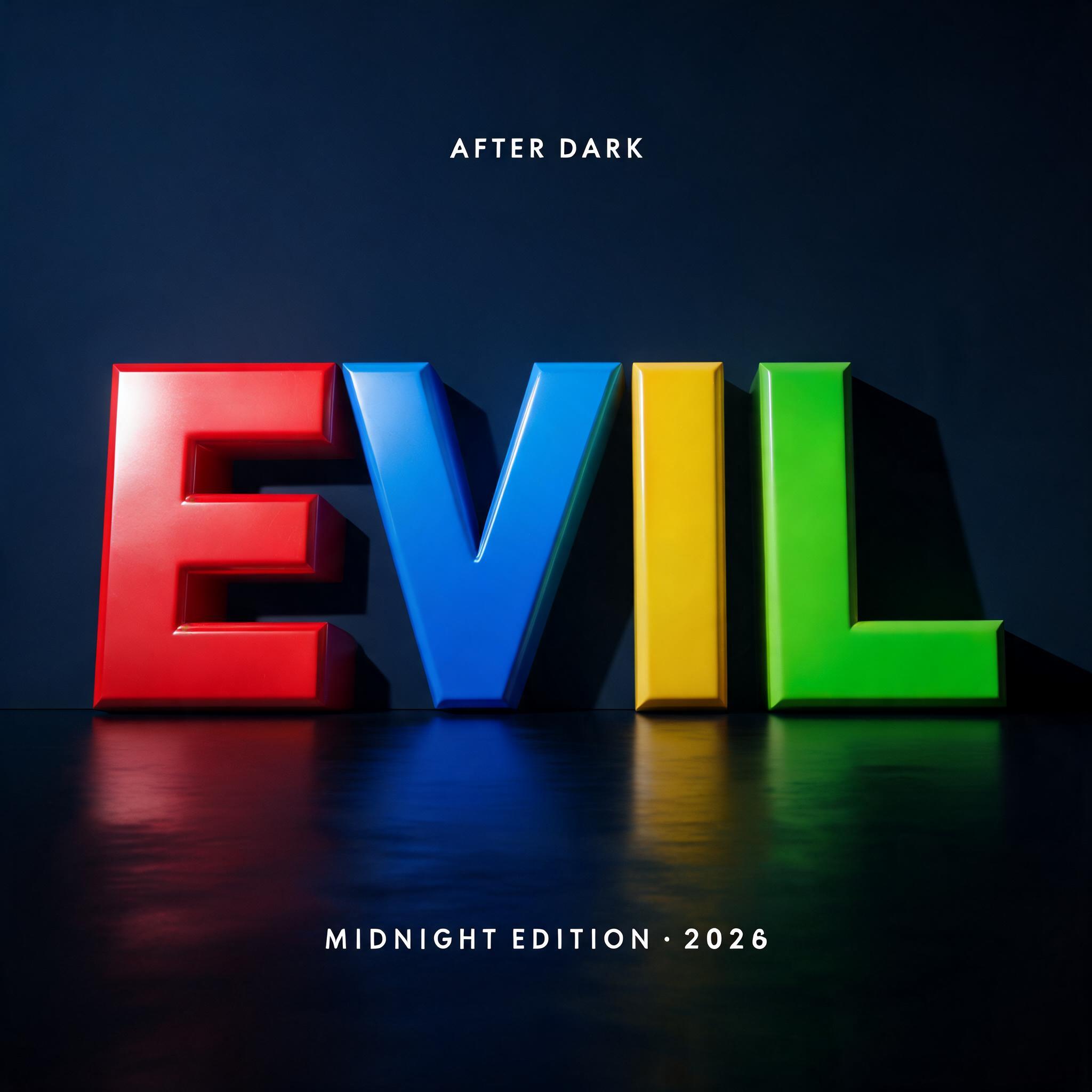 "create the word evil" — 3d Bold | AI Text Effect Generator
