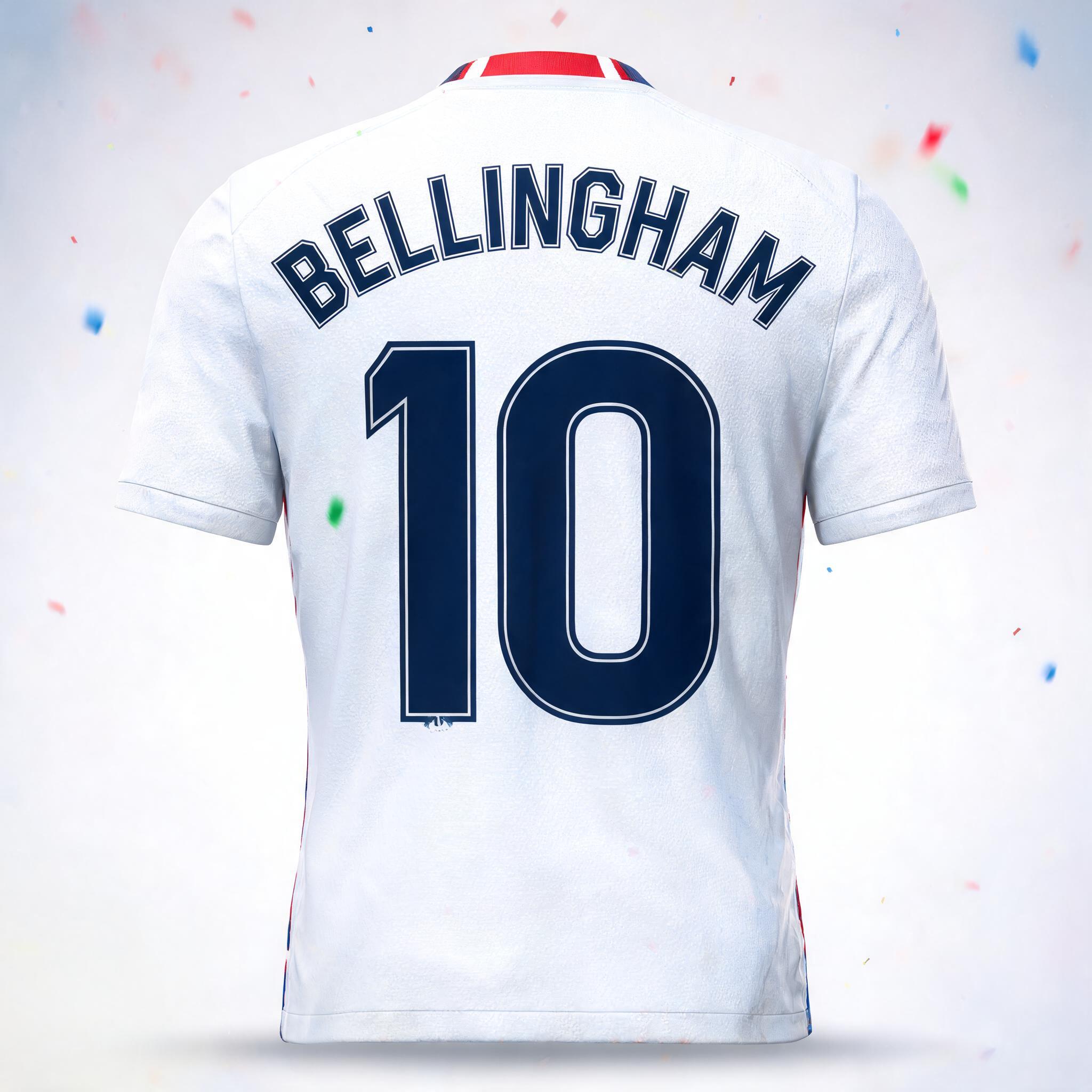 "Bellingham 
10" — Sports Football | AI Text Effect Generator