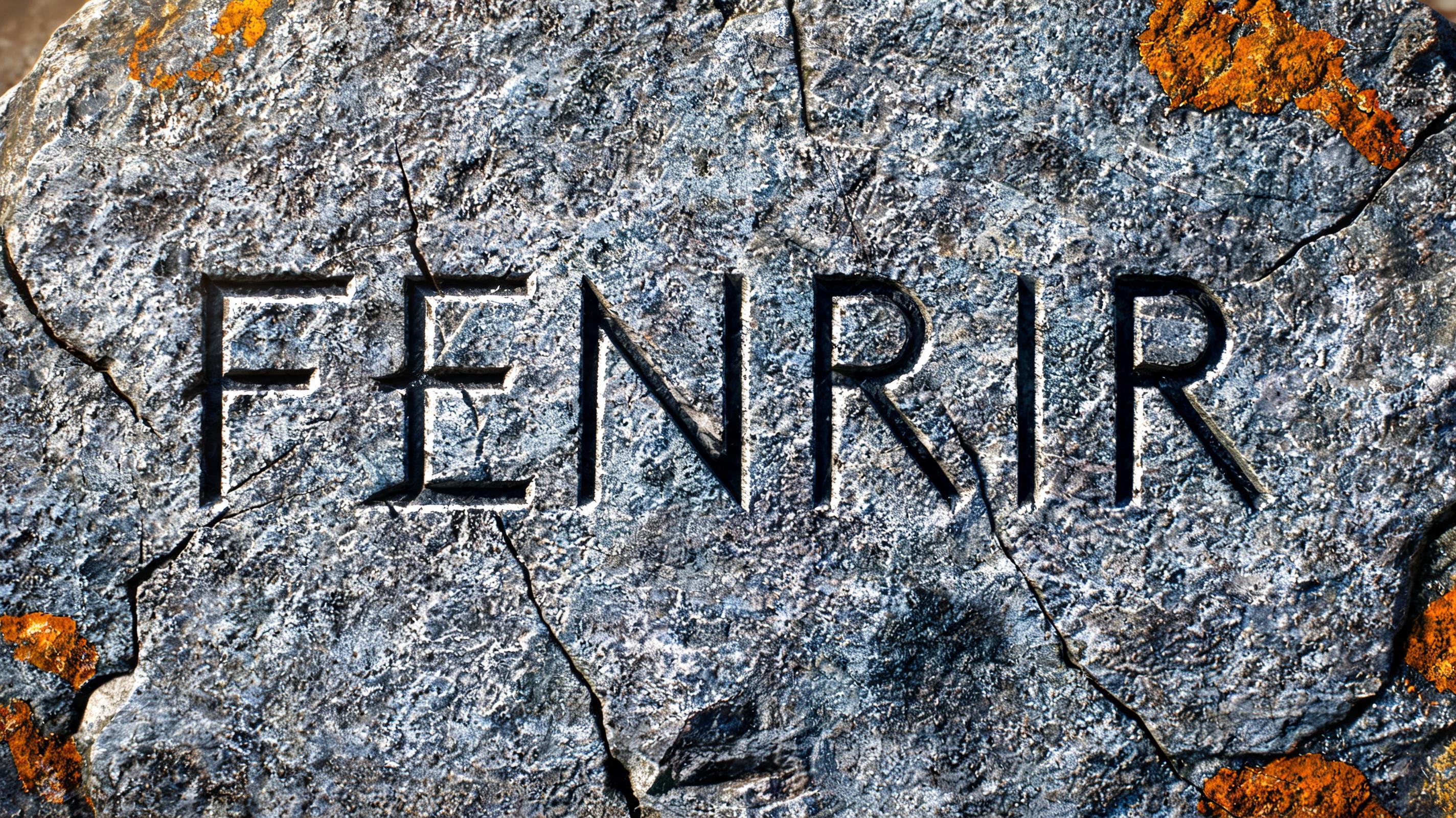 "FENRIR" — Viking | AI Text Effect Generator