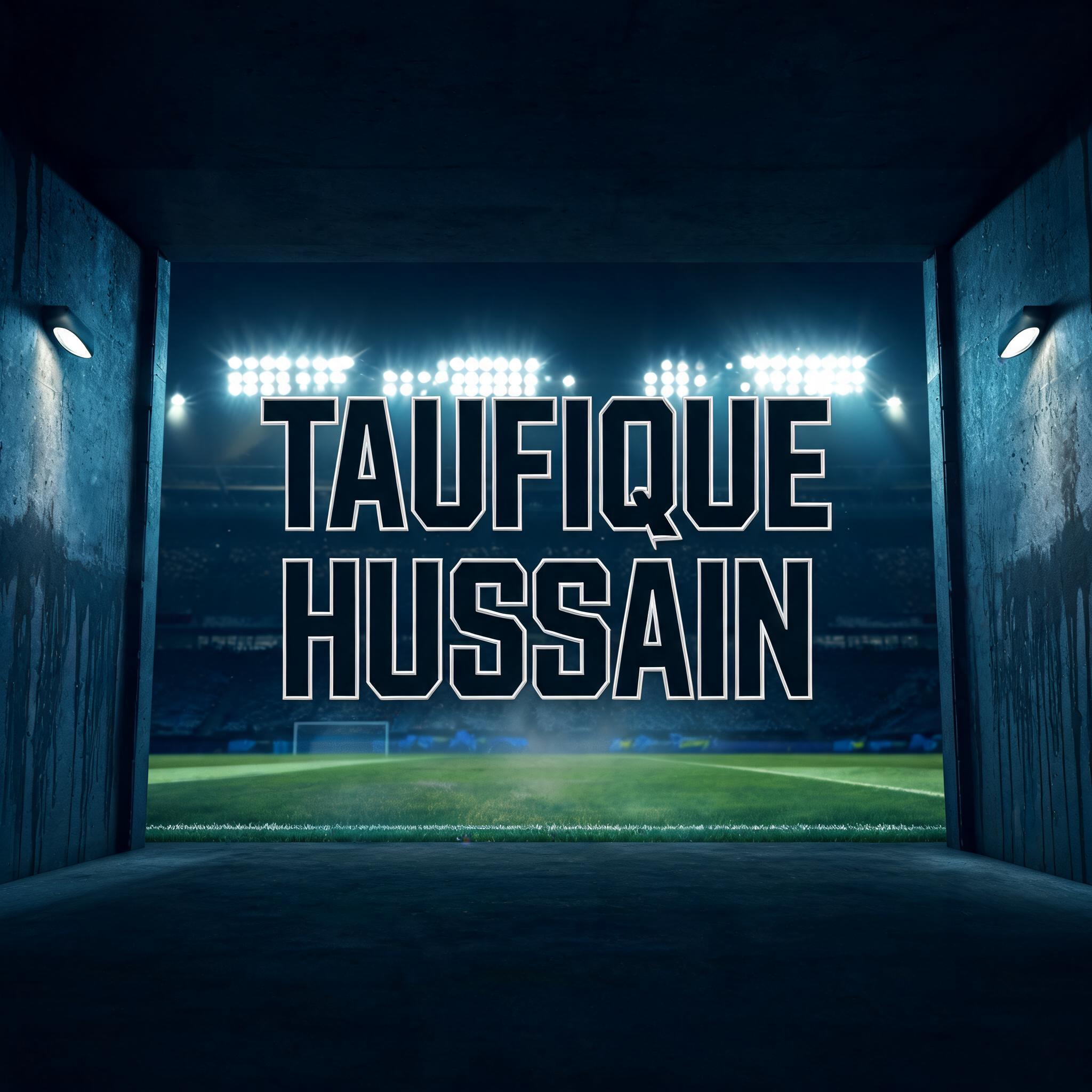"TAUFIQUE HUSSAIN" —  | AI Text Effect Generator