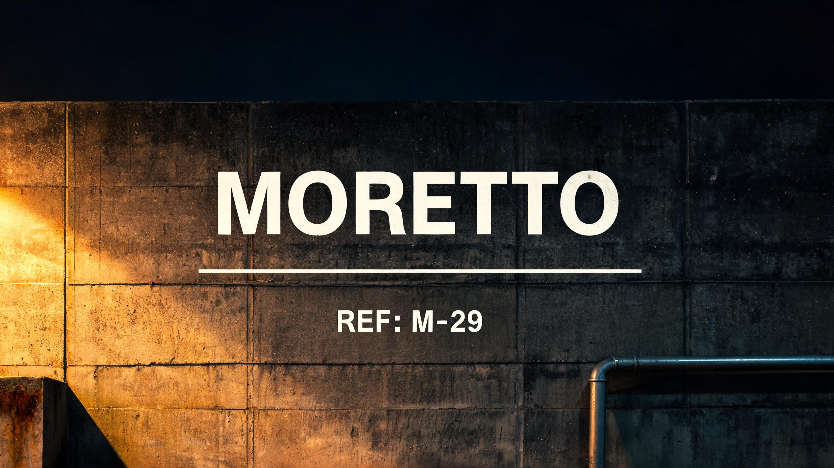 "MORETTO" —  | AI Text Effect Generator