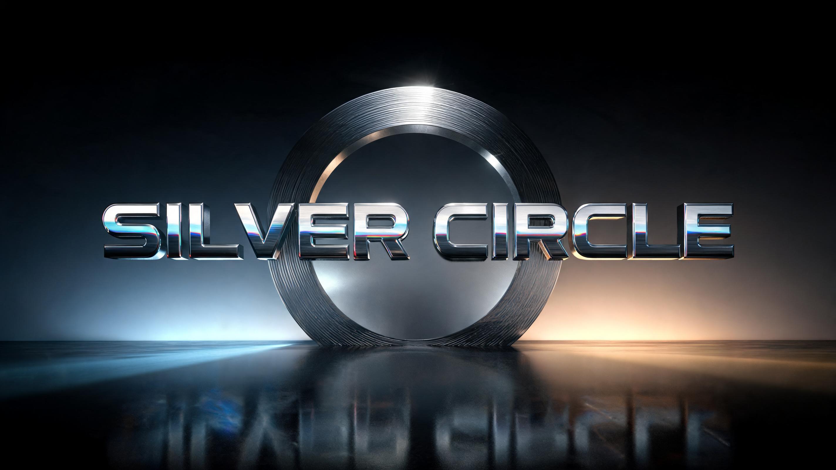 "Silver Circle" —  | AI Text Effect Generator