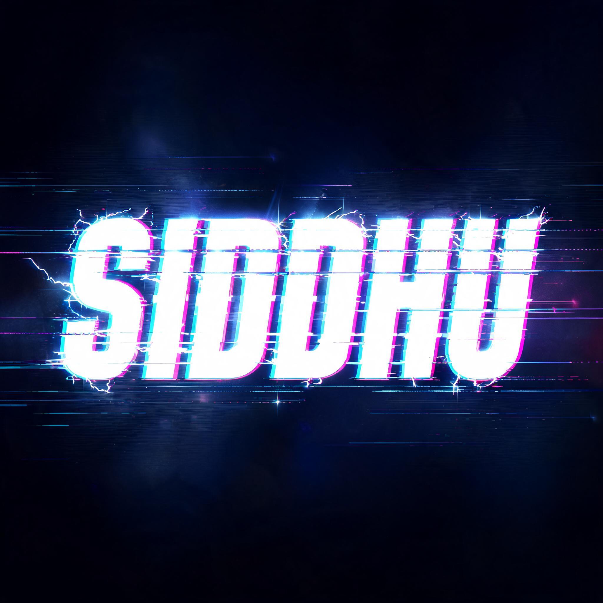 "SIDDHU" — Cyberpunk | AI Text Effect Generator