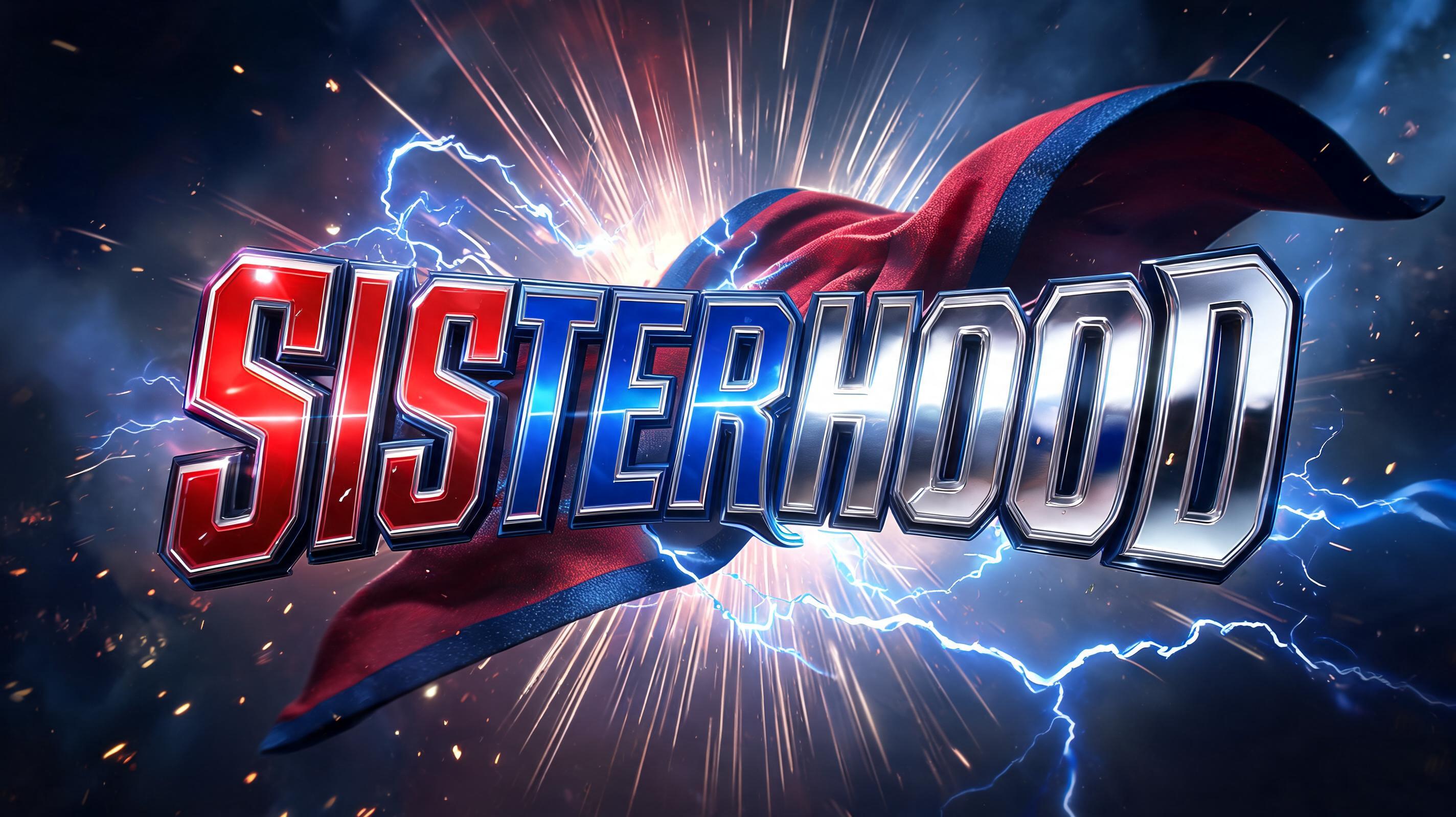 "SISTERHOOD" — Superhero | AI Text Effect Generator