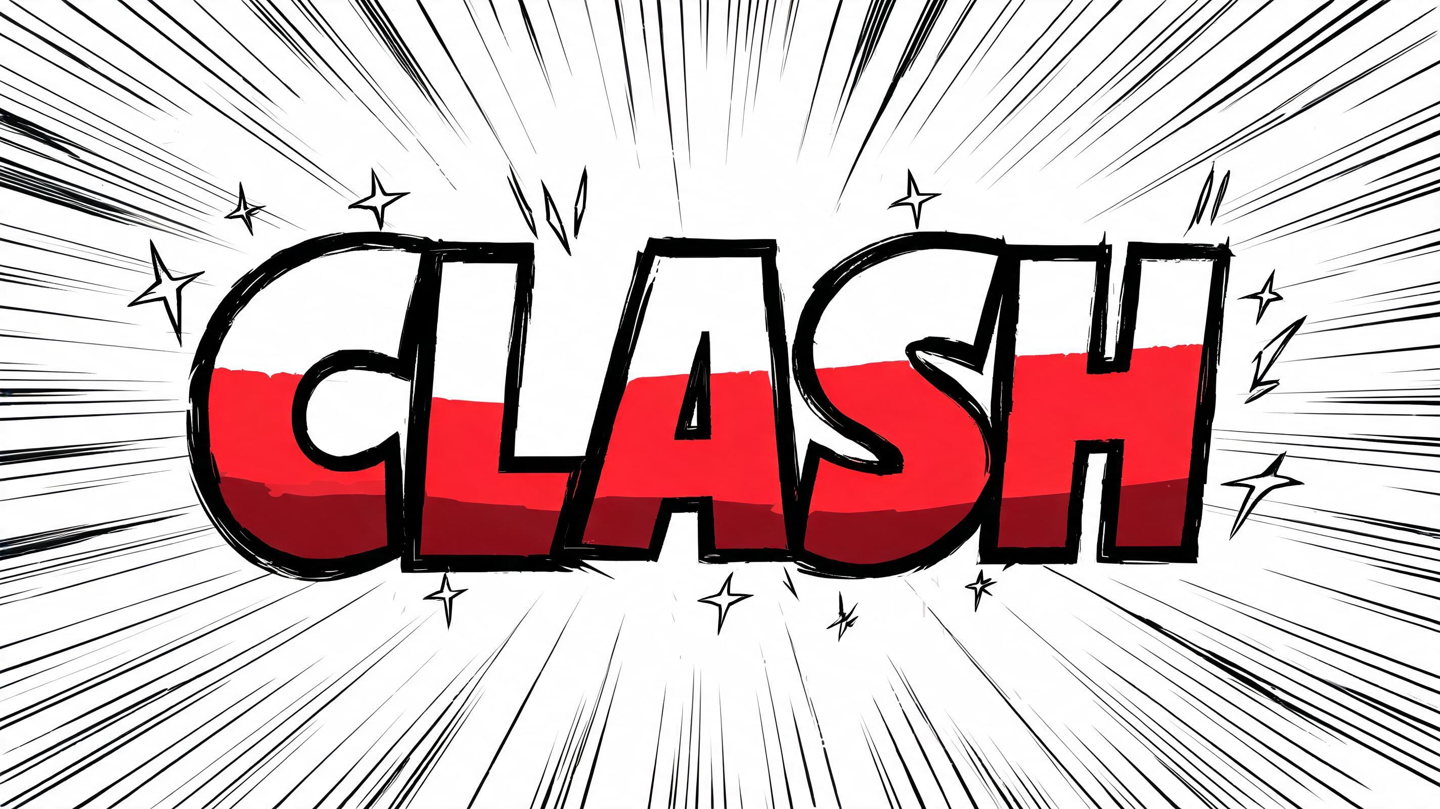 "CLASH" — Anime | AI Text Effect Generator