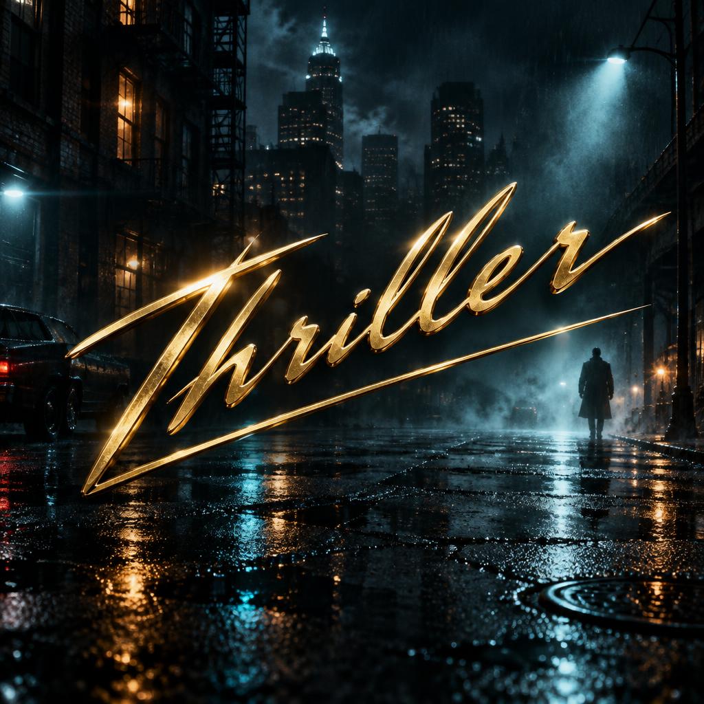 "Thriller" — Cinematic | AI Text Effect Generator
