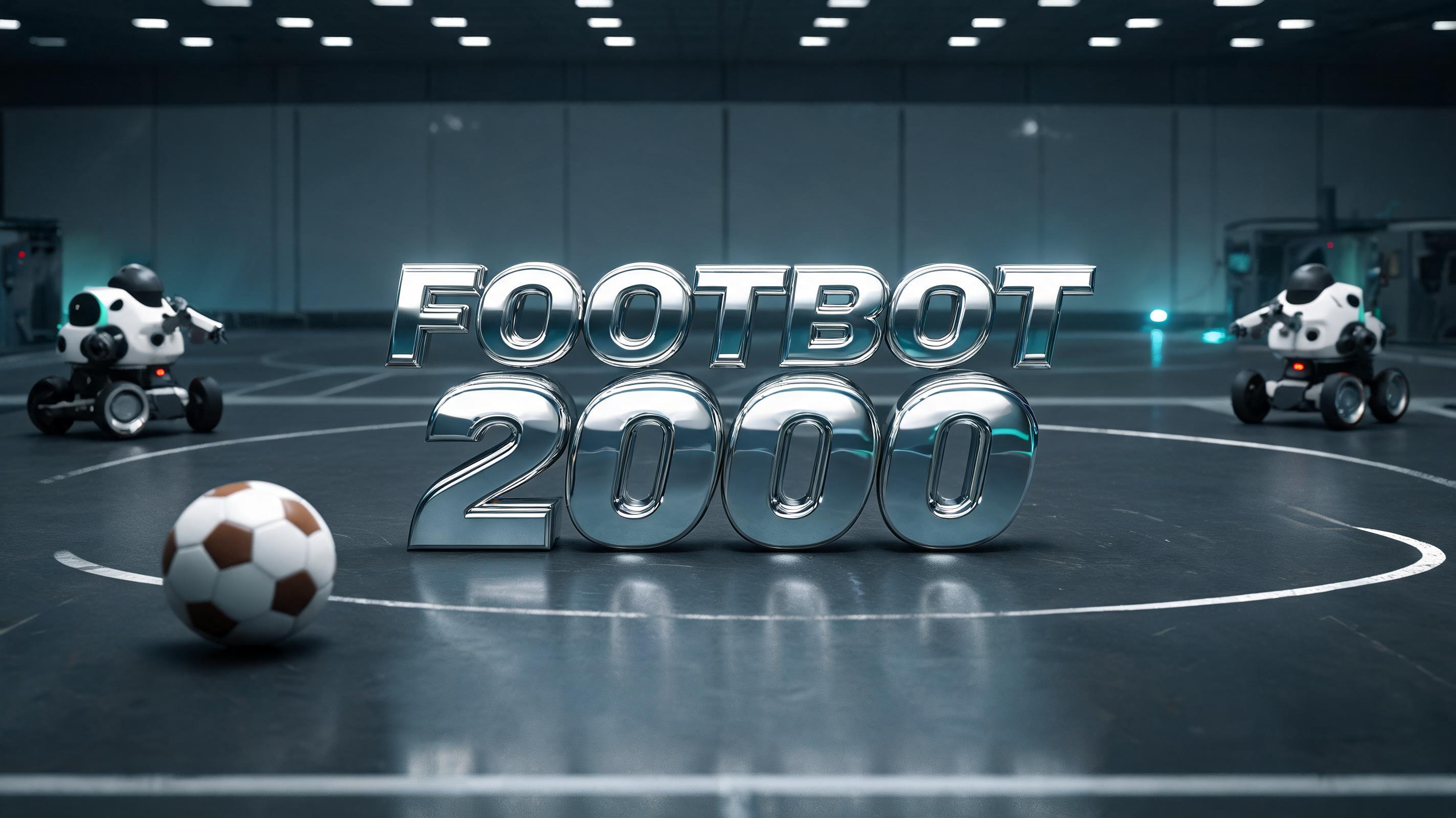 "FOOTBOT 2000" —  | AI Text Effect Generator