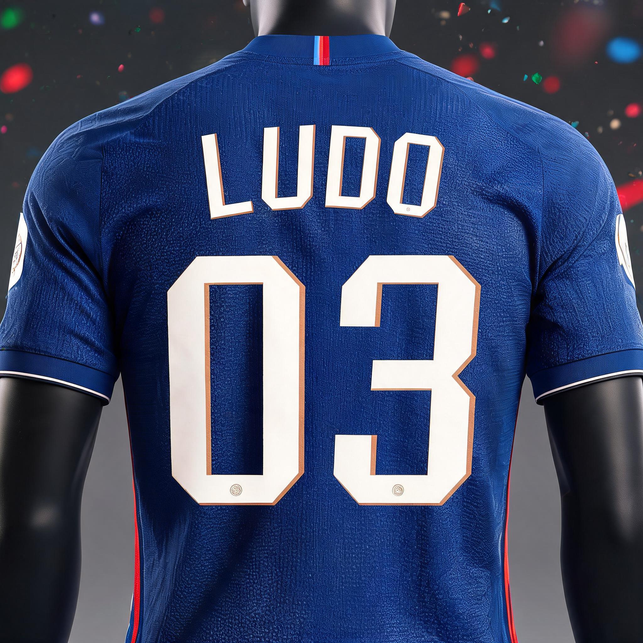 "Ludo
03" — Sports Football | AI Text Effect Generator