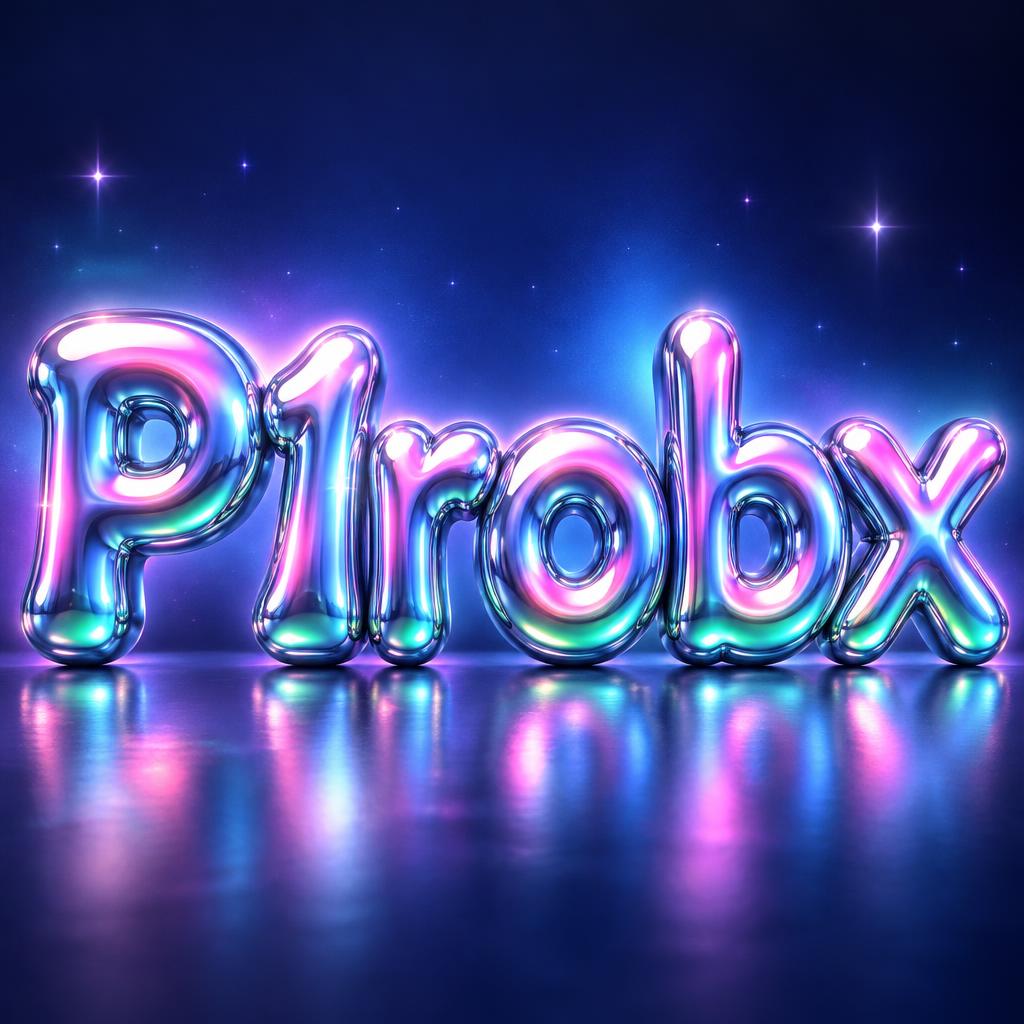 "P1robx" — Y2k | AI Text Effect Generator